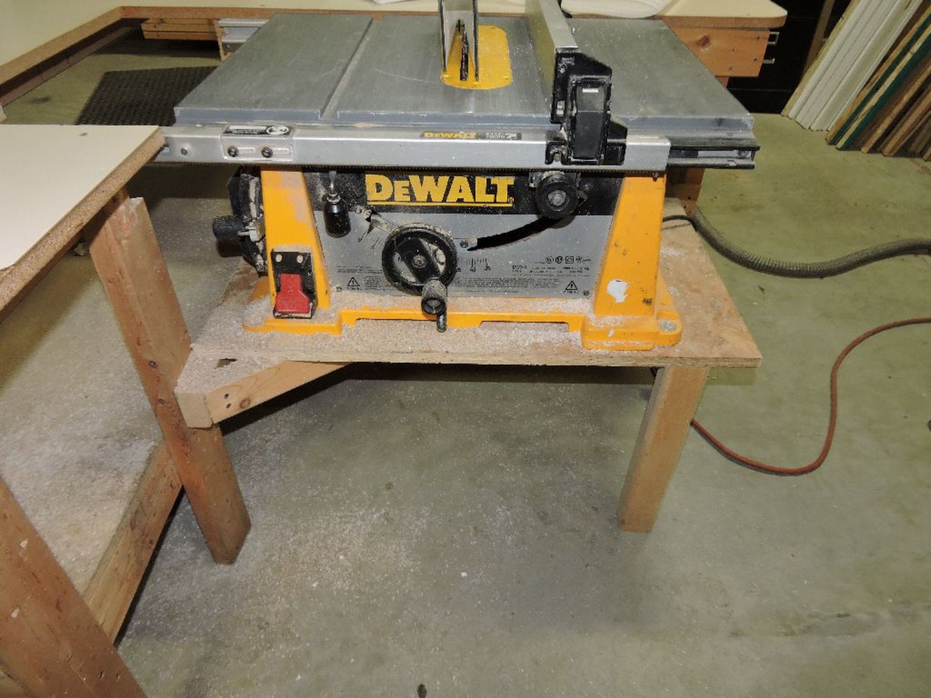 DeWalt table saw.