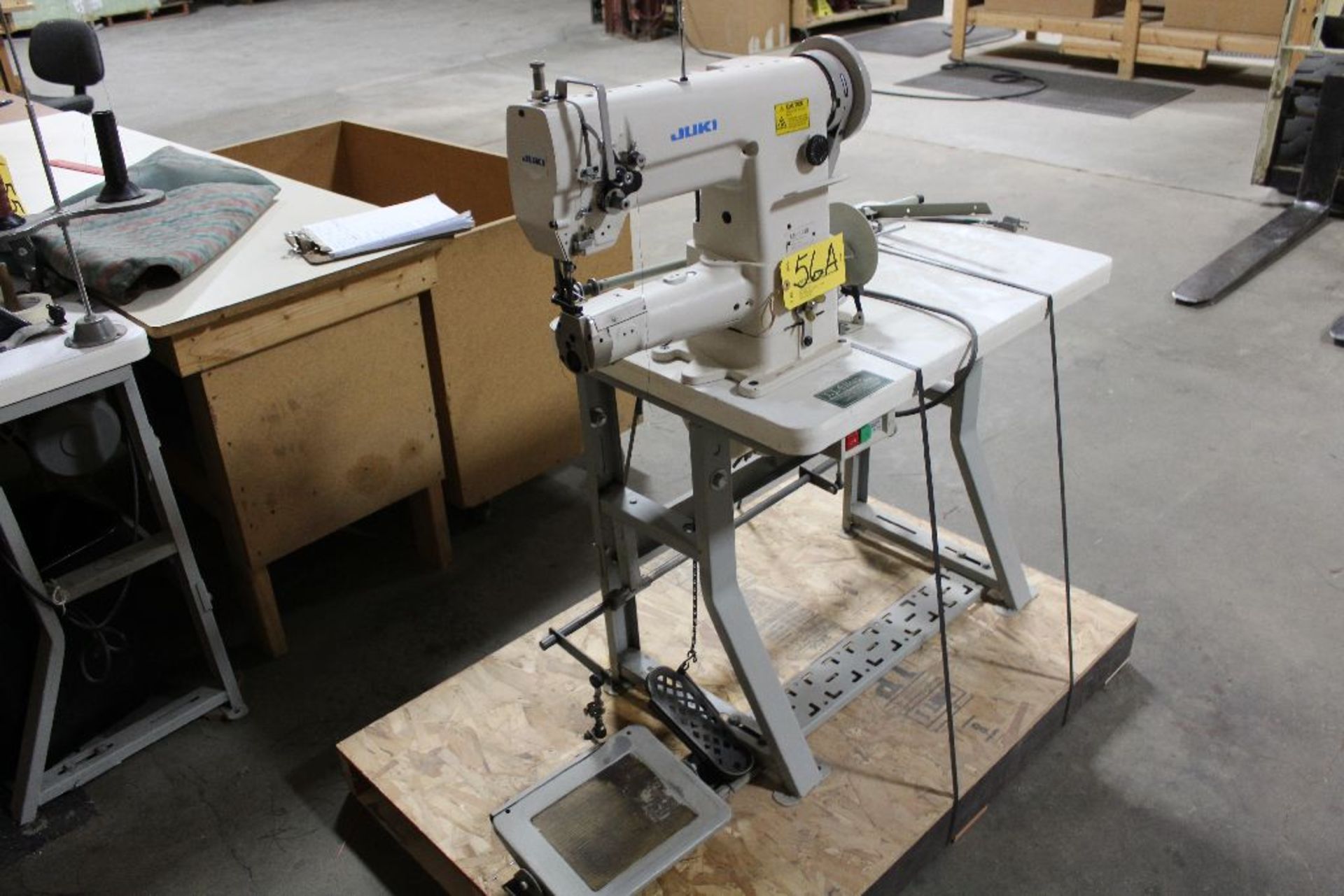 Juki sewing machine, model L5-34IN, sn LS0BC06561. - Image 2 of 5