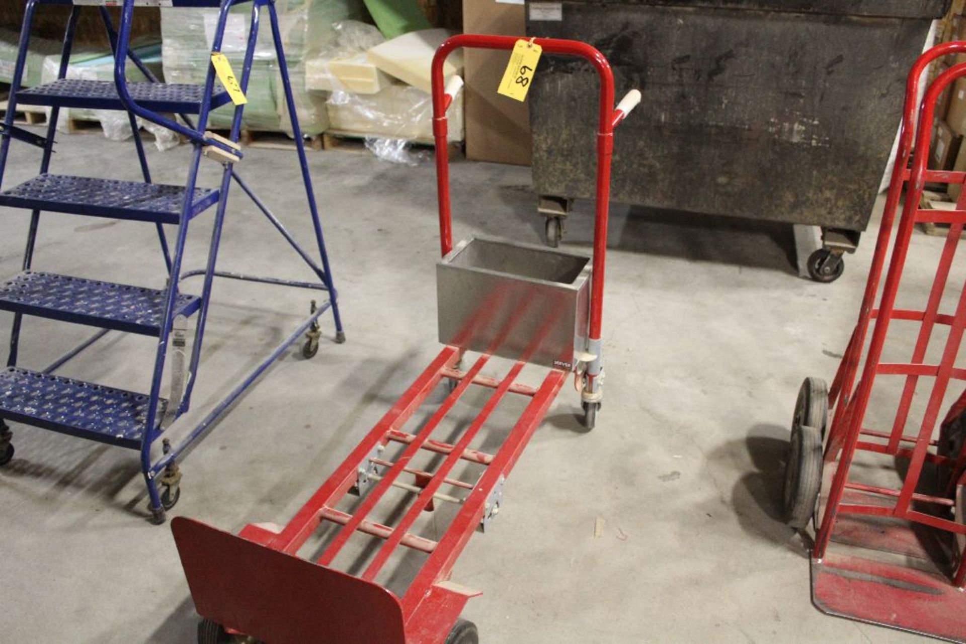 Adjustable freight cart, 2 wheel cart.