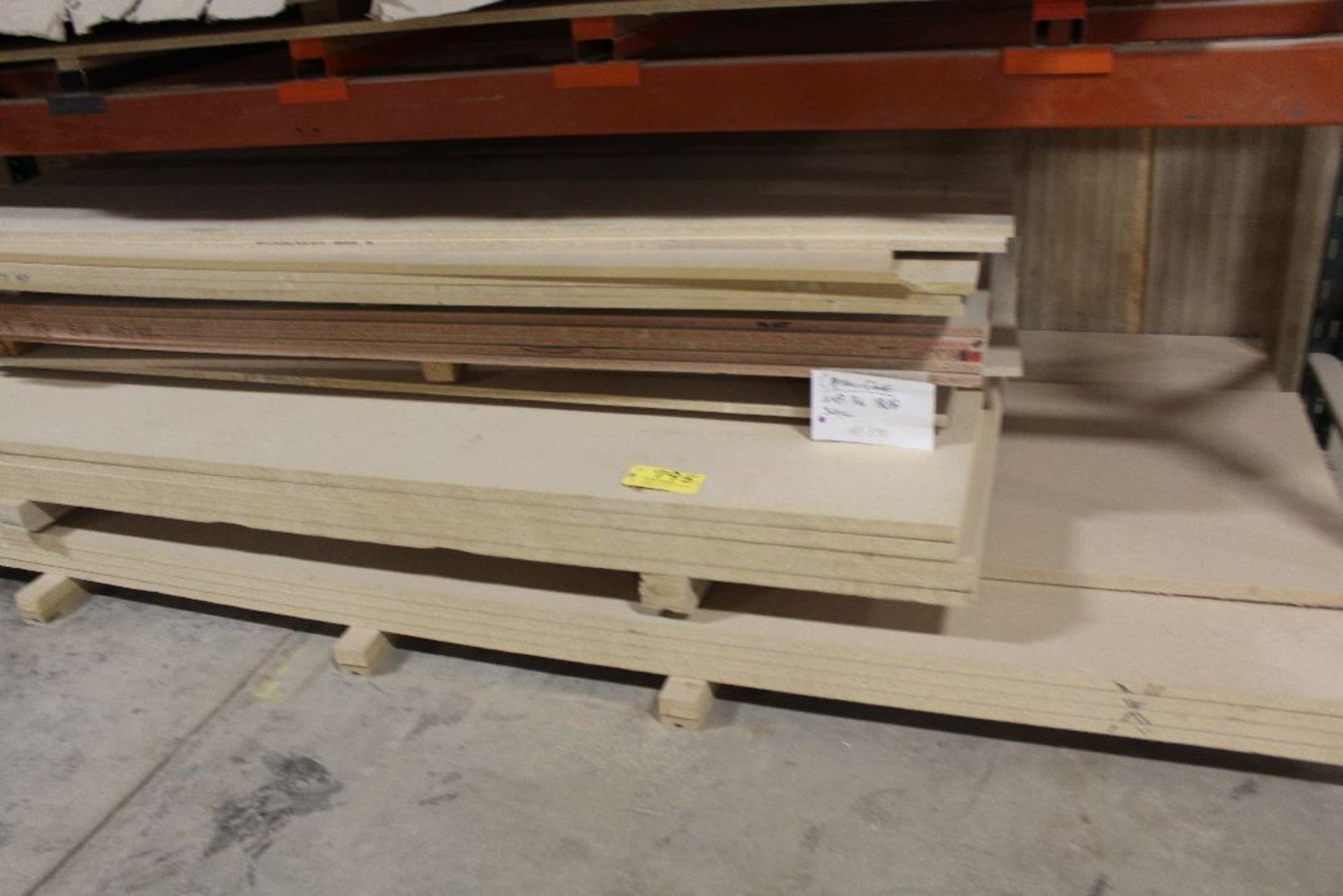 Lumber, (24) plywood particle board, 1/2", 3/4", 8", 10". - Image 2 of 2