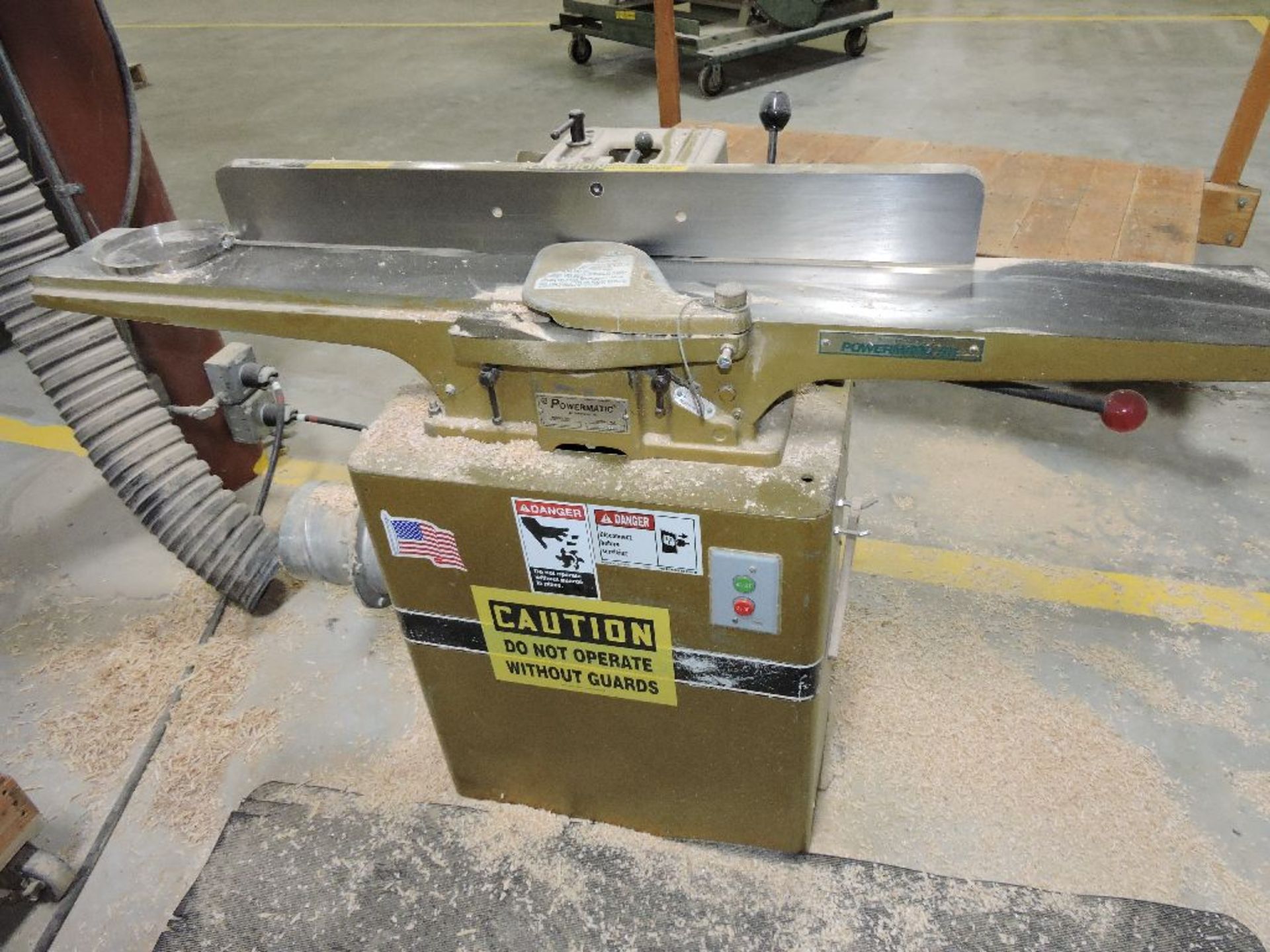 Powermatic jointer, model 60, sn 9450070, 6", voltage 230/460. - Image 4 of 5