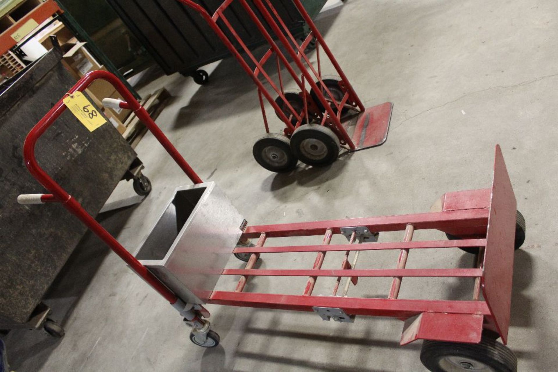 Adjustable freight cart, 2 wheel cart. - Image 2 of 2