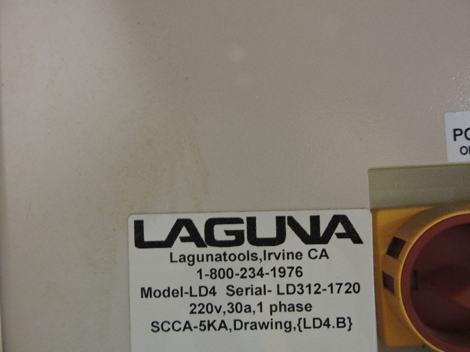 Laguna LD 4 Smartshop horz. Boring, dowel machine, sn 00100, M06930, table size 48" x 16". - Image 19 of 21