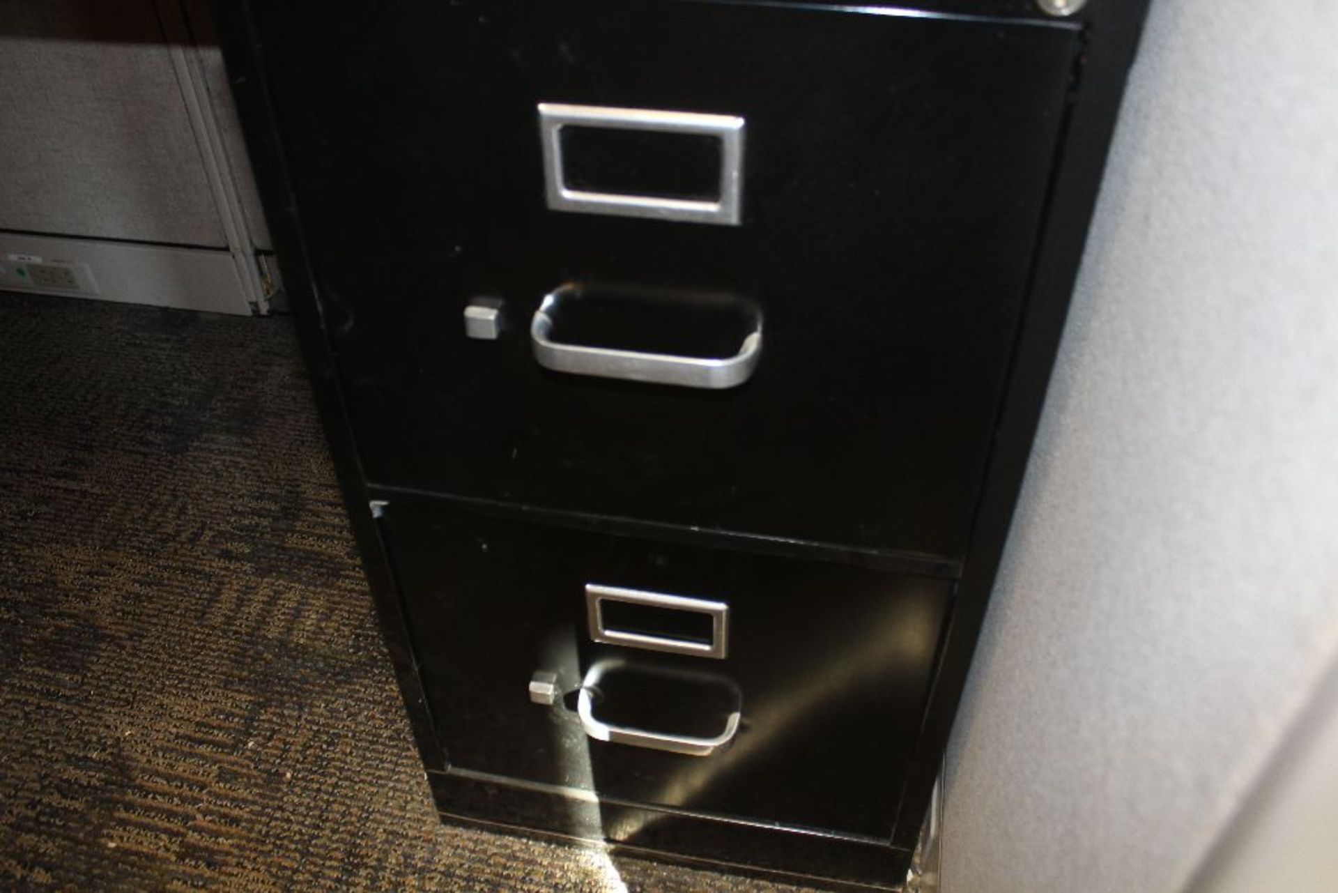 2 drawer file cabinets. - Image 3 of 3