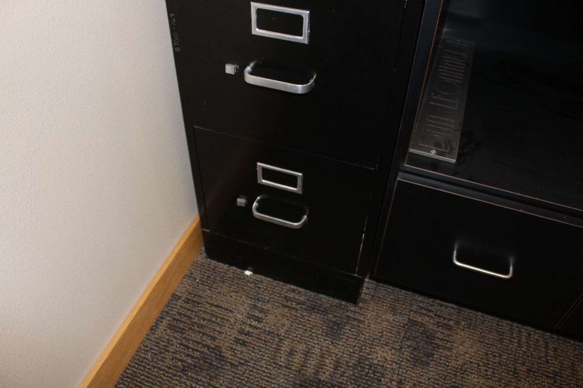 2 drawer file cabinets. - Image 2 of 3