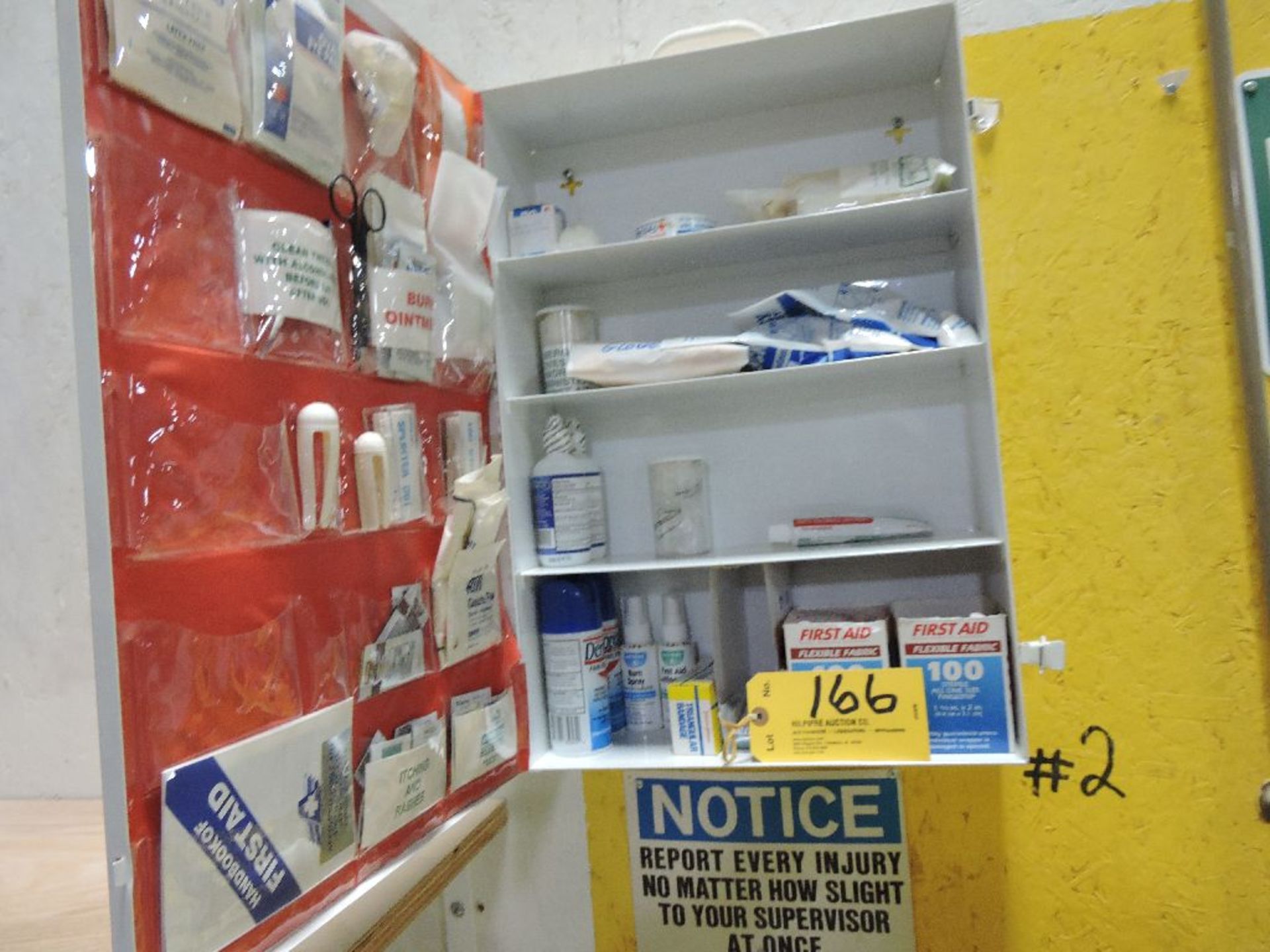 1st aid cabinet.