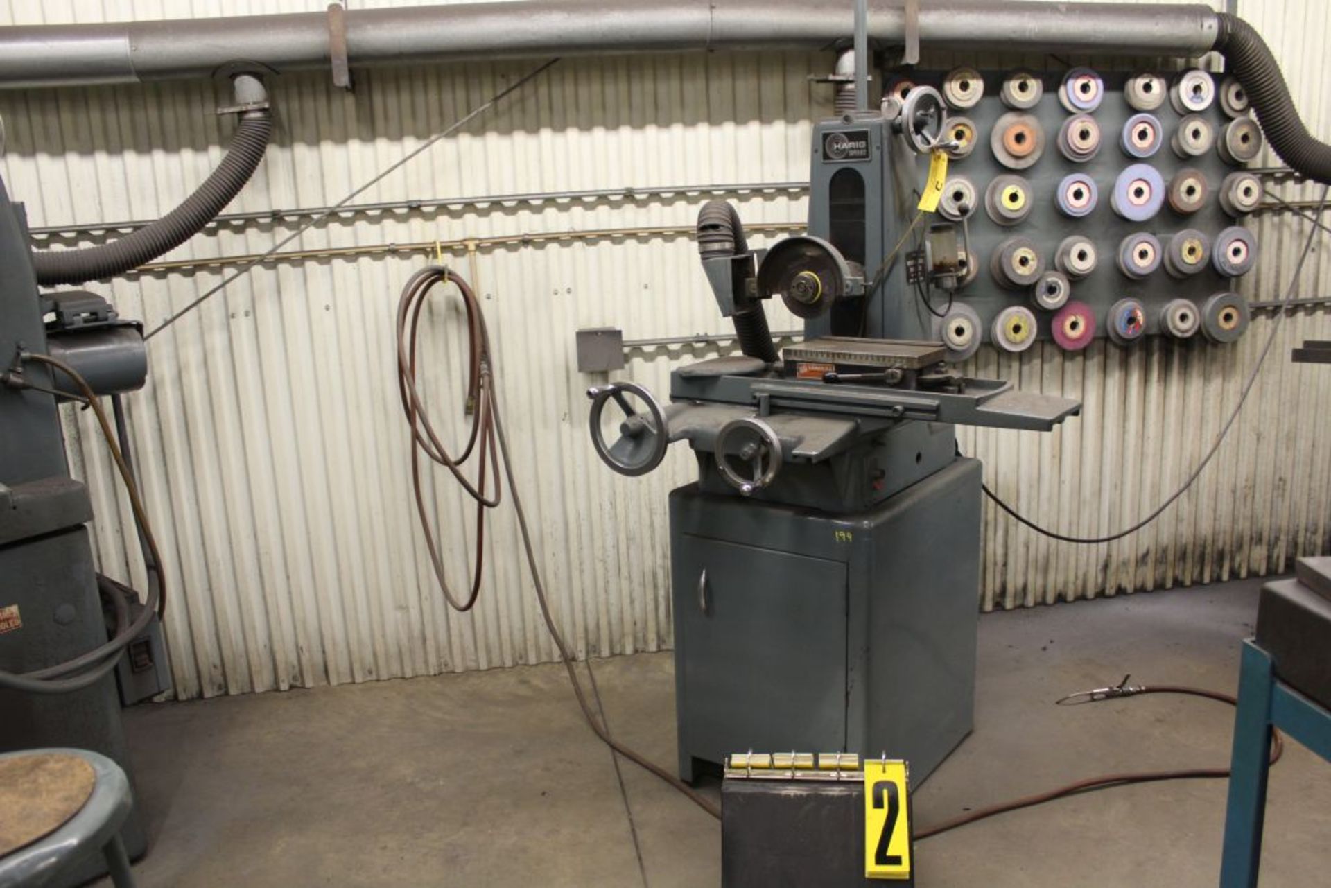 Harig surface grinder model 612, 6".