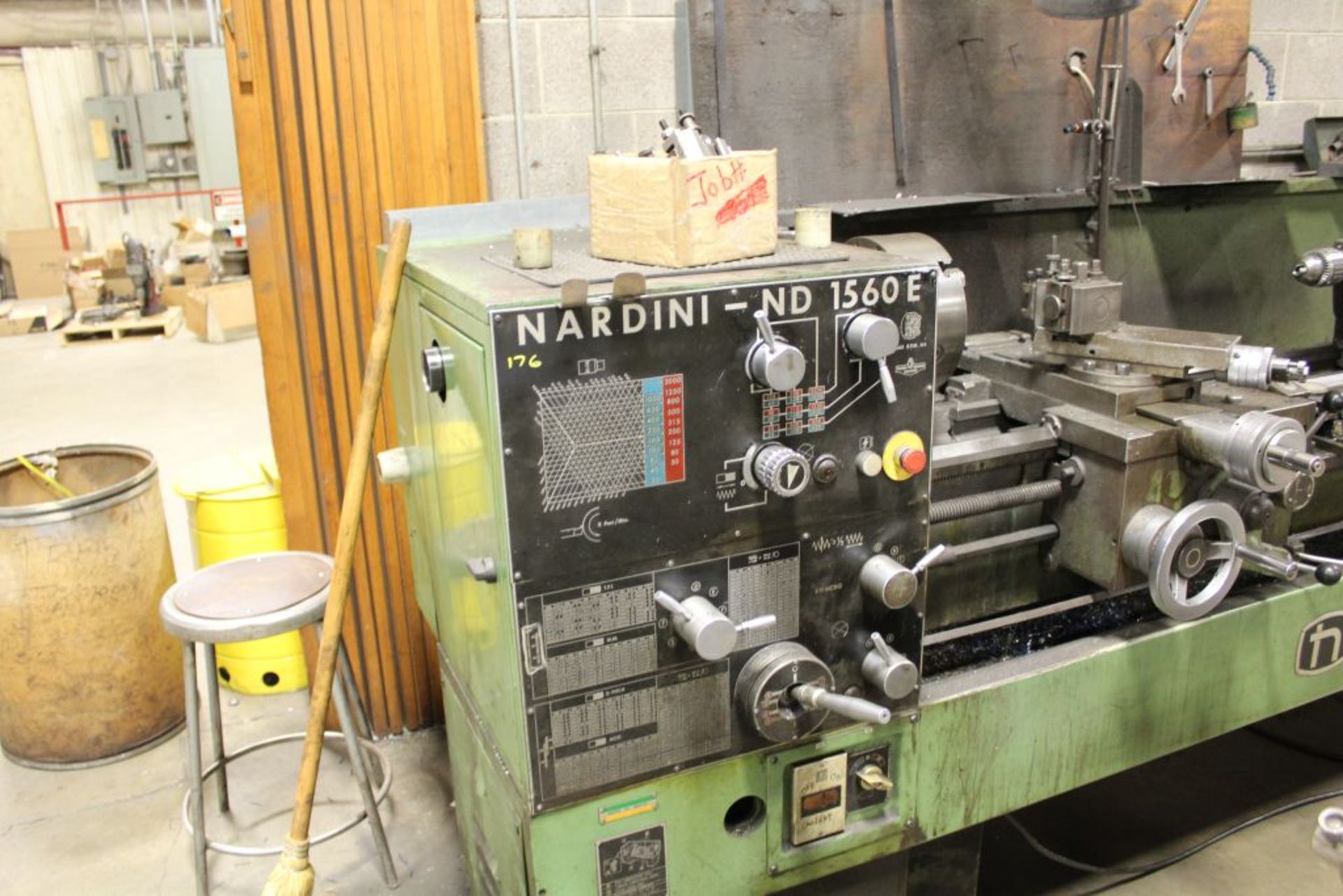 Nardini Lathe model 1560E, 18" swing, 23" gap. (176) - Image 2 of 7