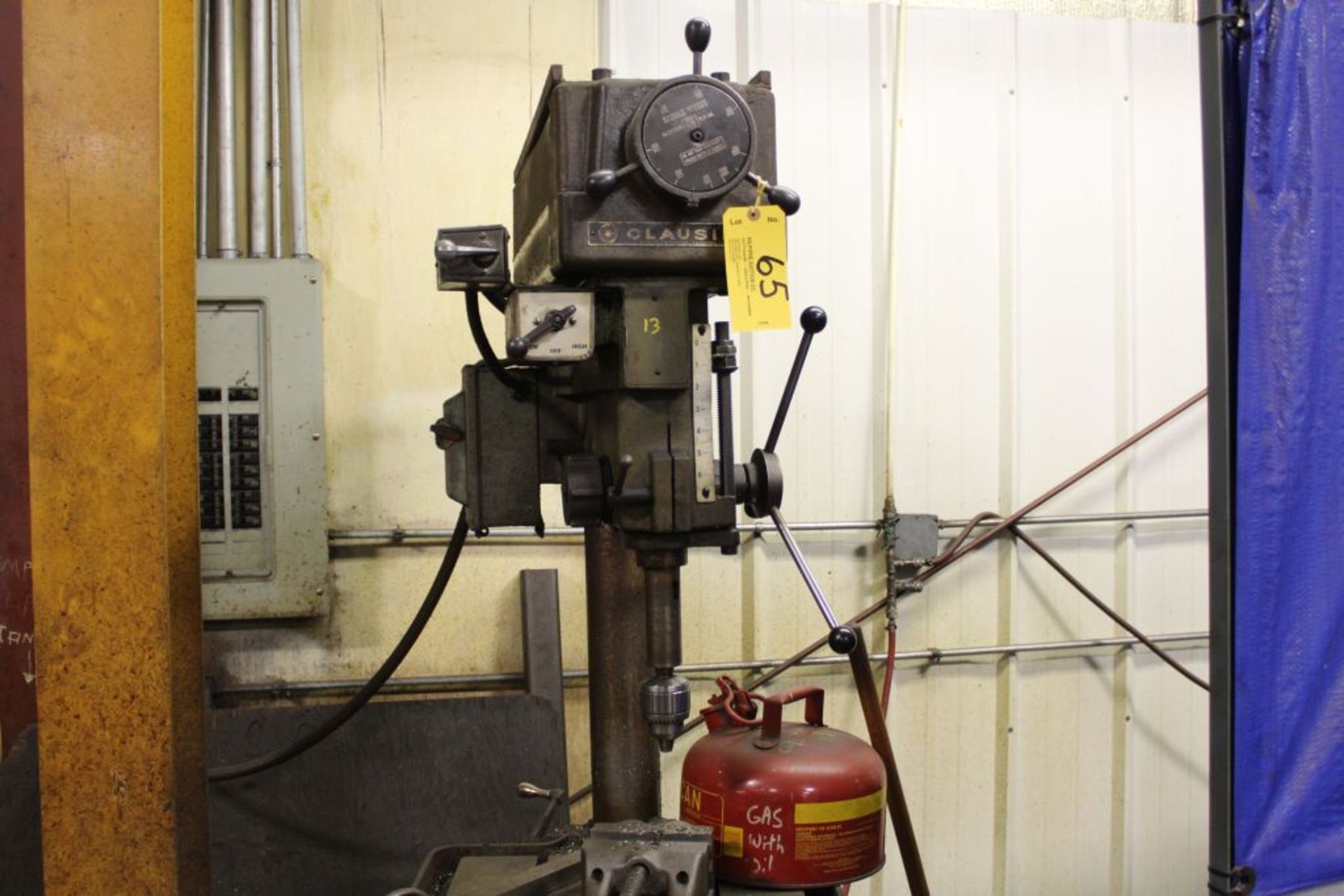 Clausing drill press, model 2276, sn 520445..