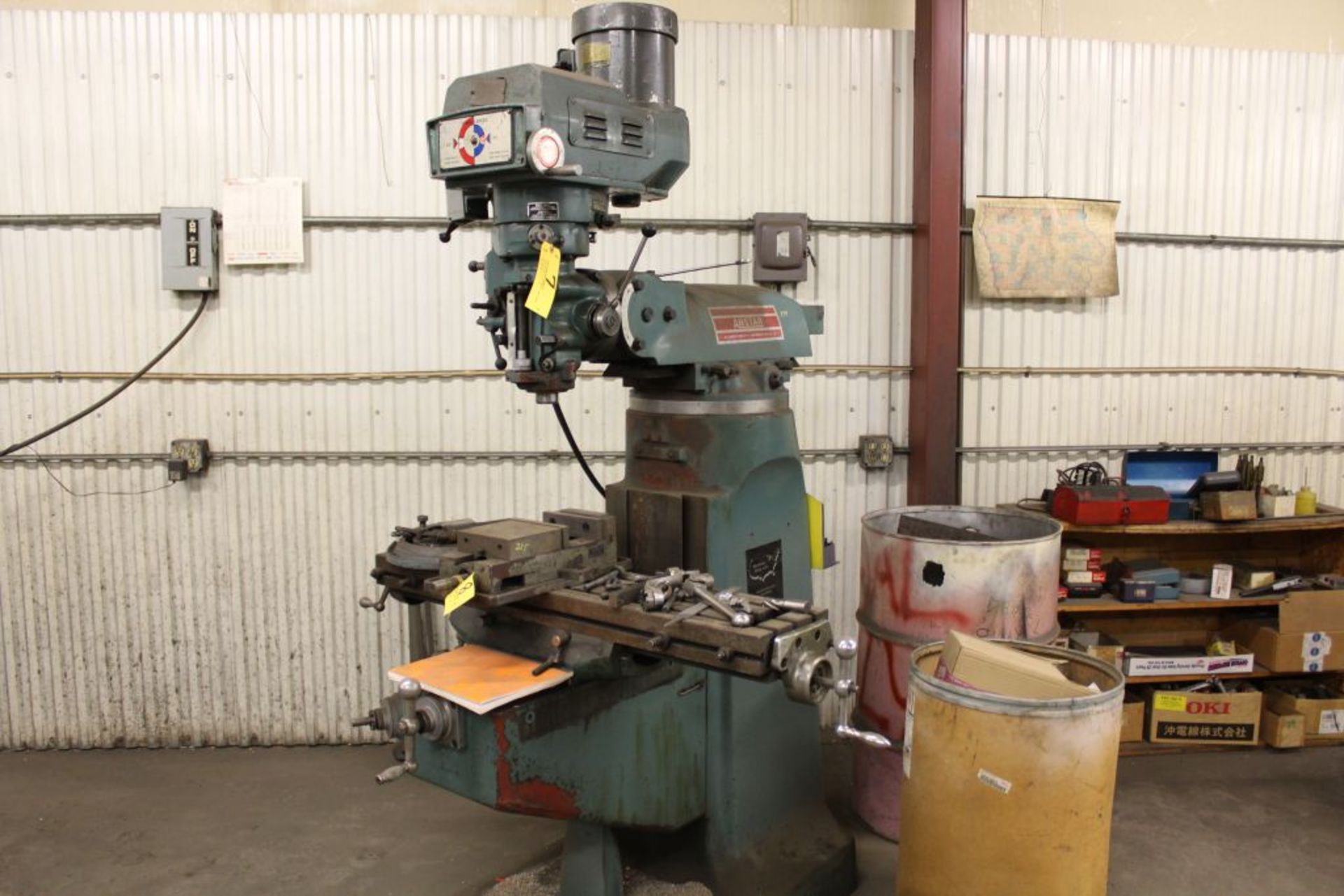 Amstar vertical mill model BPV3942, parts machine.