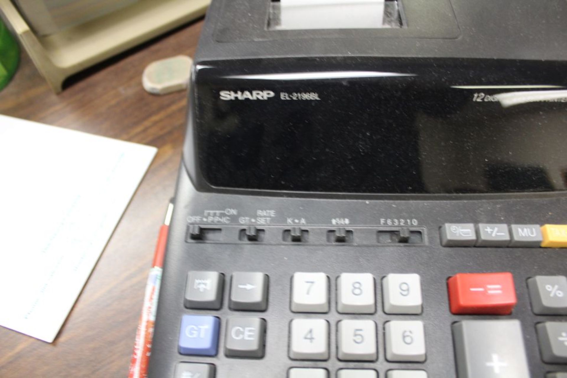 Sharp EL-2196B2 calculator. - Image 2 of 2