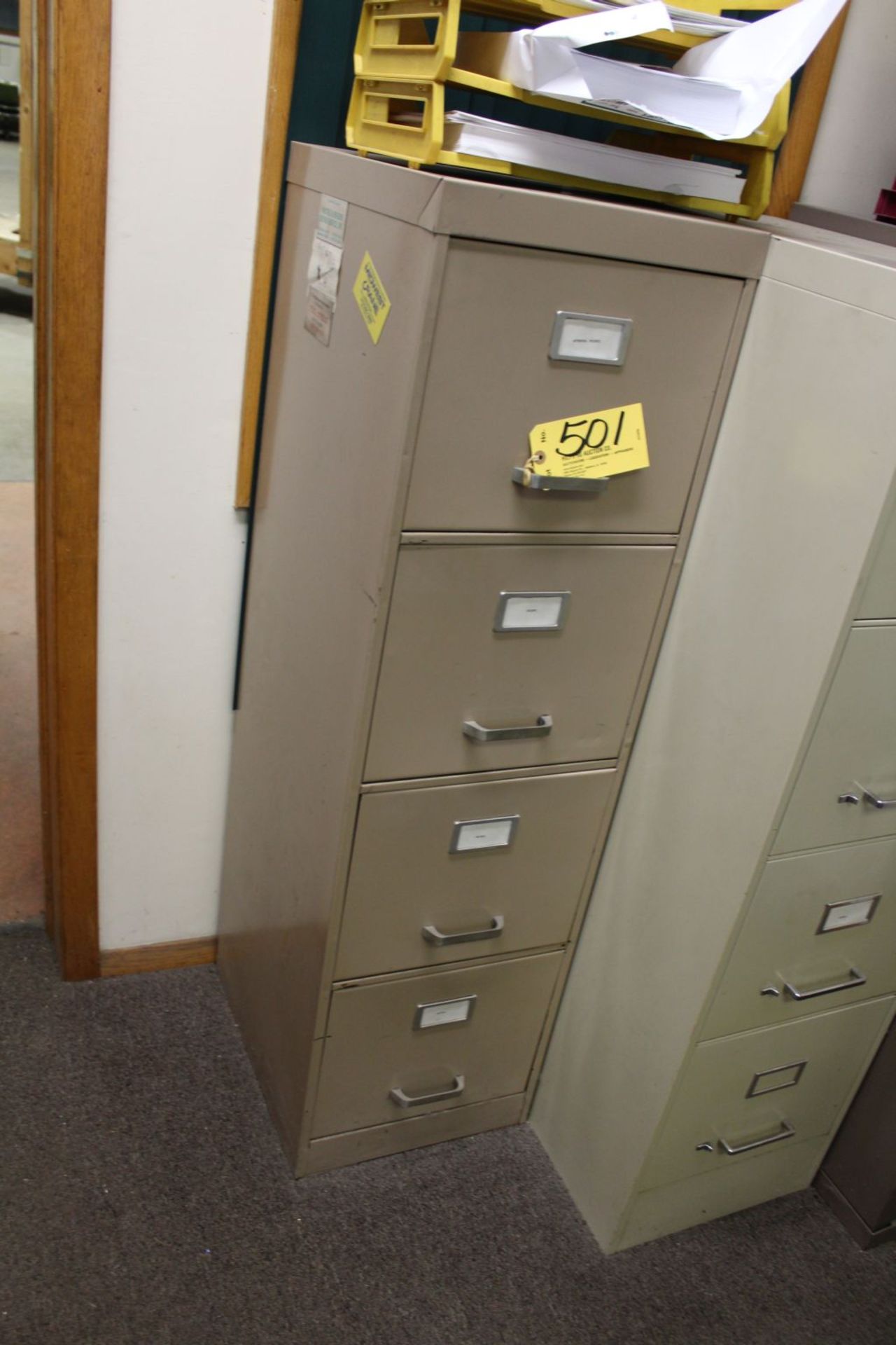 File cabinet, 4 drawer. - Image 2 of 2