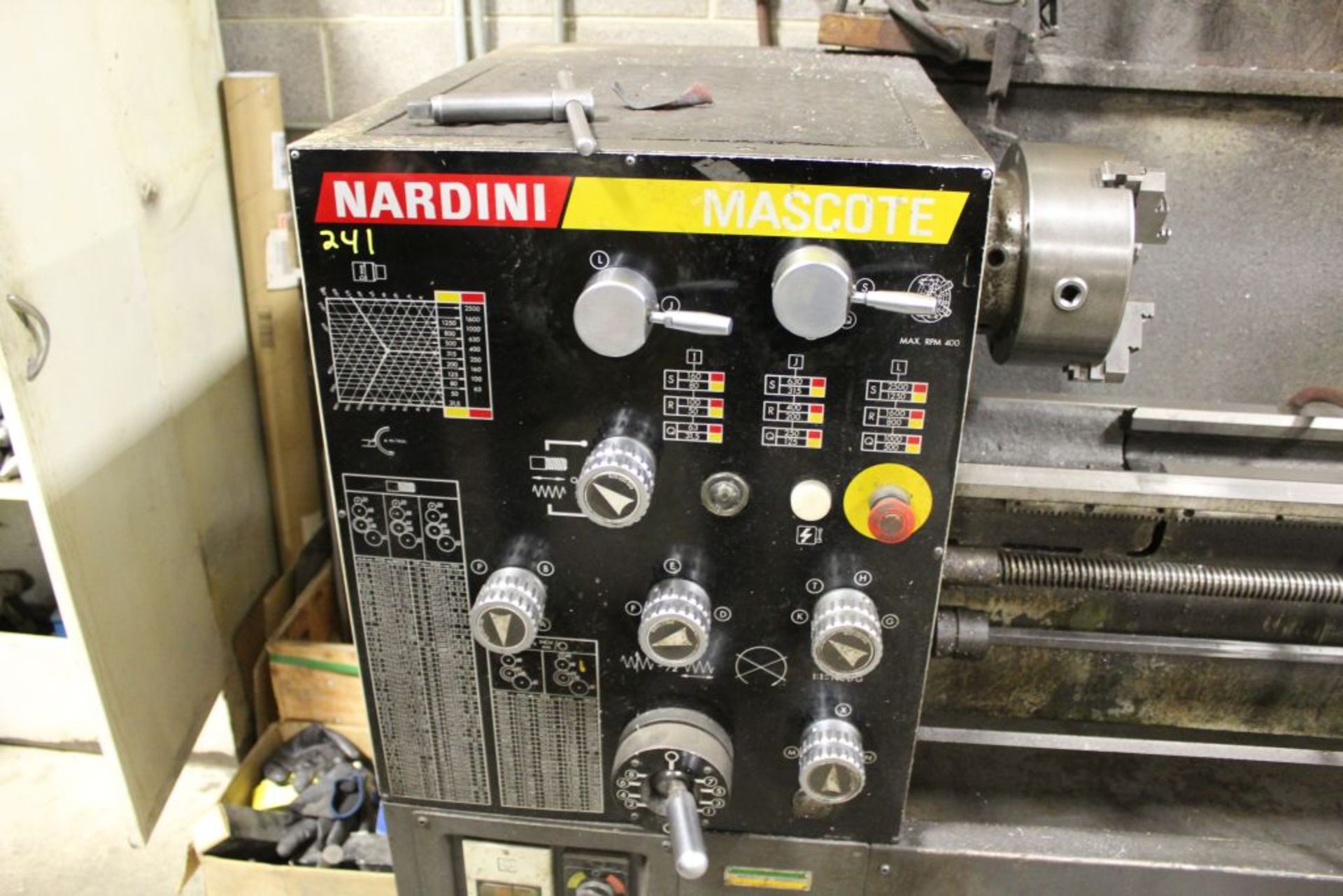 Nardini Lathe 14", MS1440, MASCOTE. - Image 2 of 7