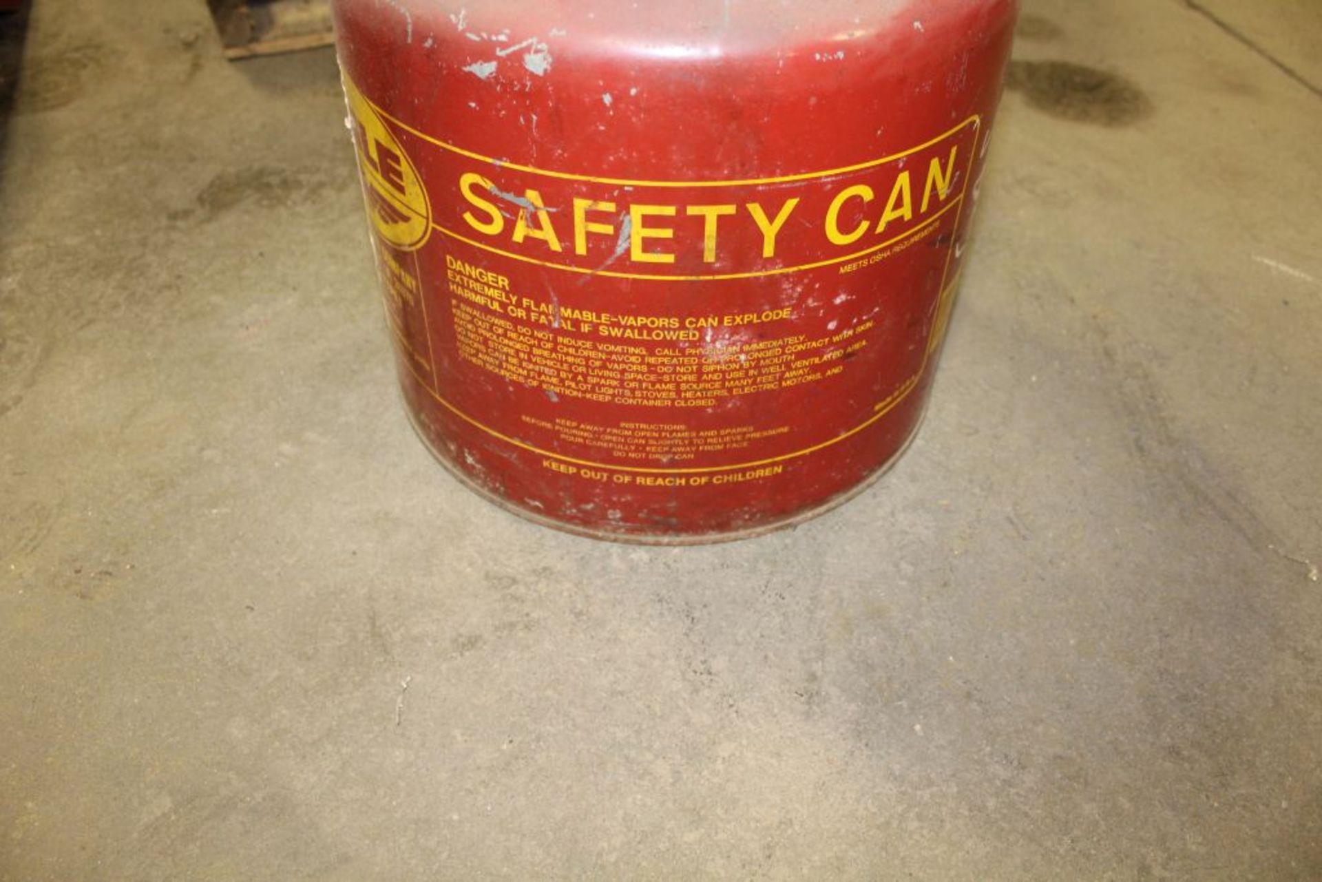 Eagle safety can, 5 gallon. - Image 2 of 2