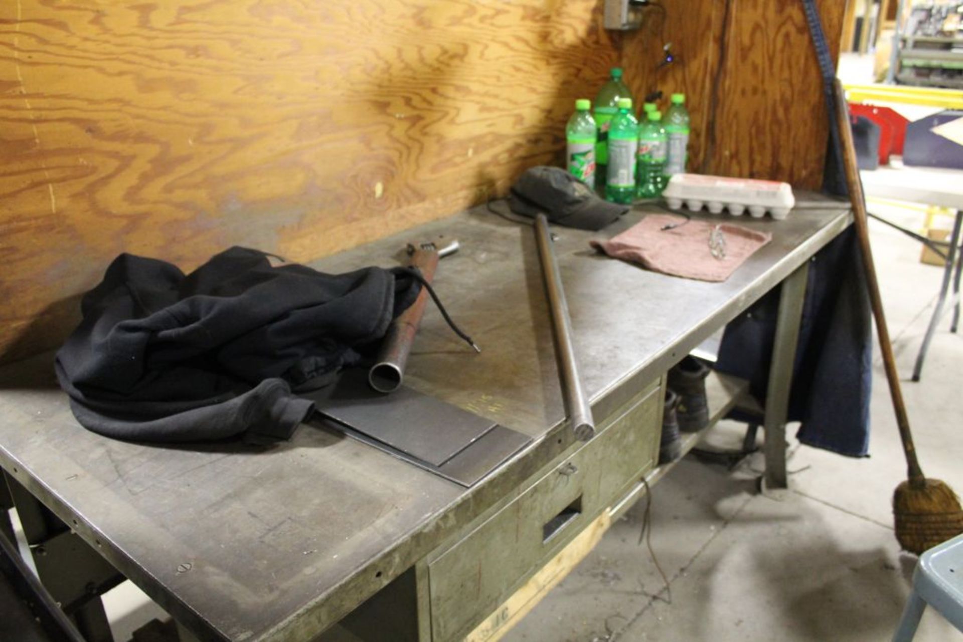 Steel work benches. - Image 2 of 2