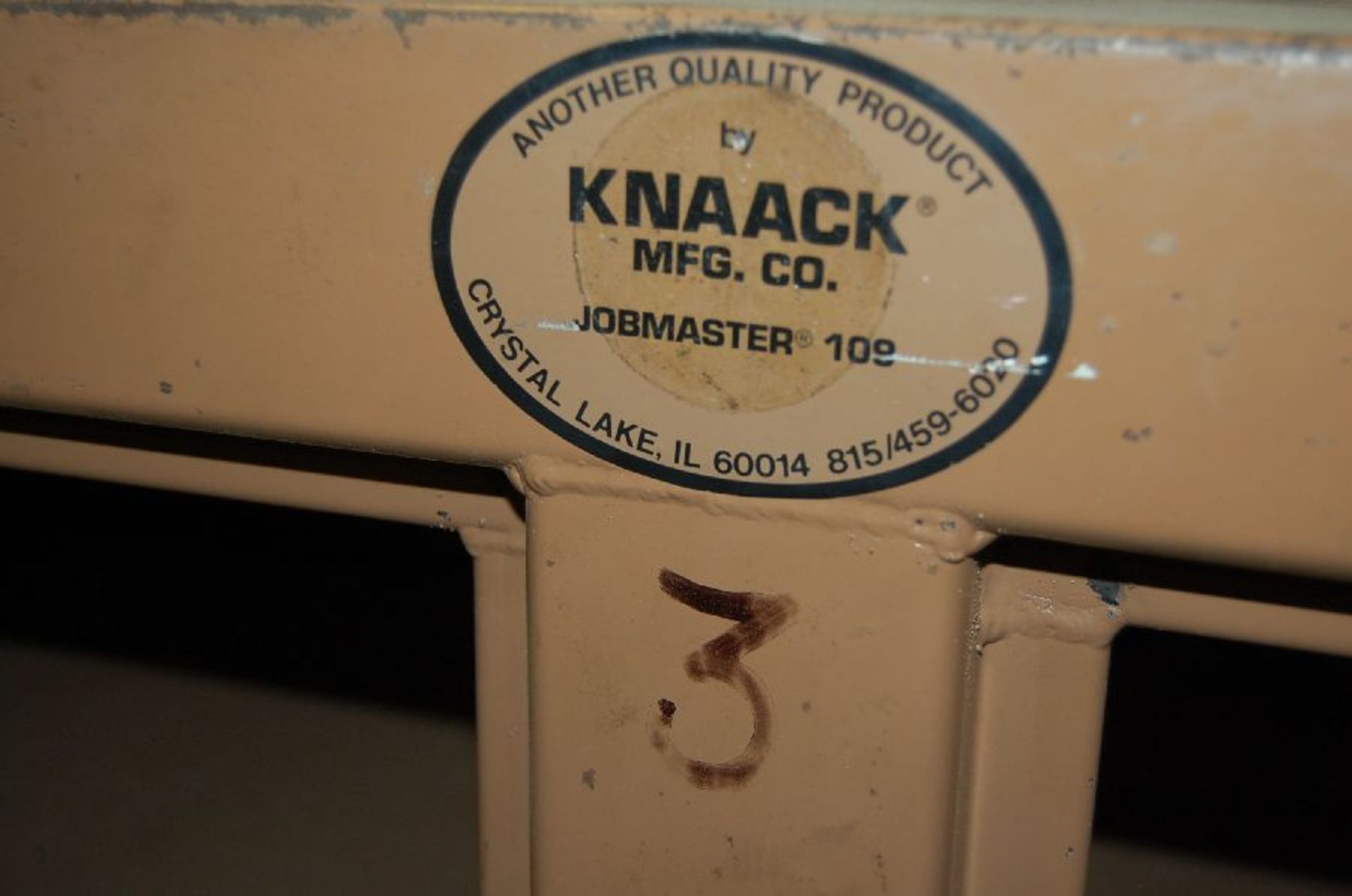 Knaack Model Jobmaster 109 2-Door Storage Cabinet - Image 3 of 4