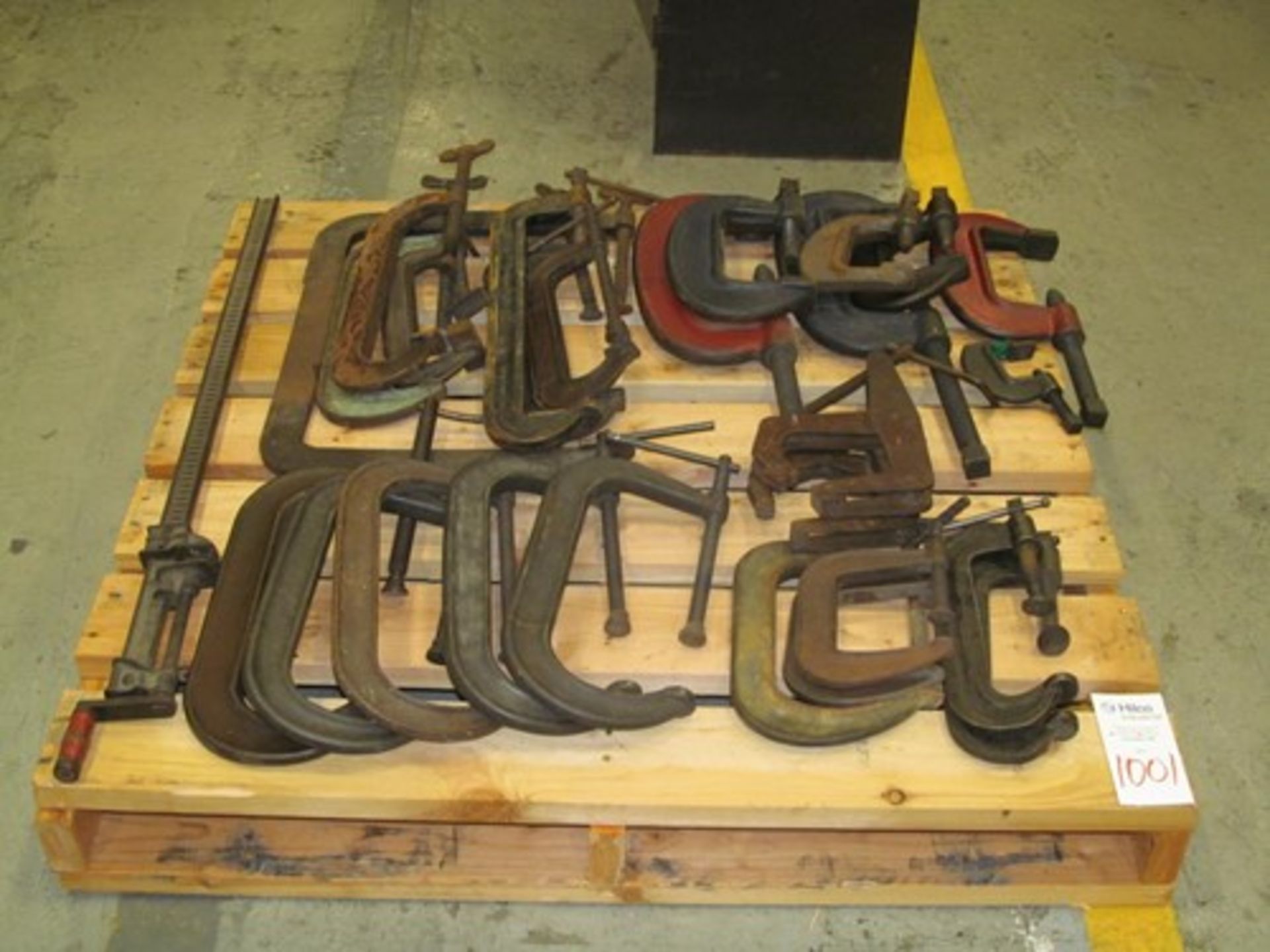 Lot of Assorted C-Clamps