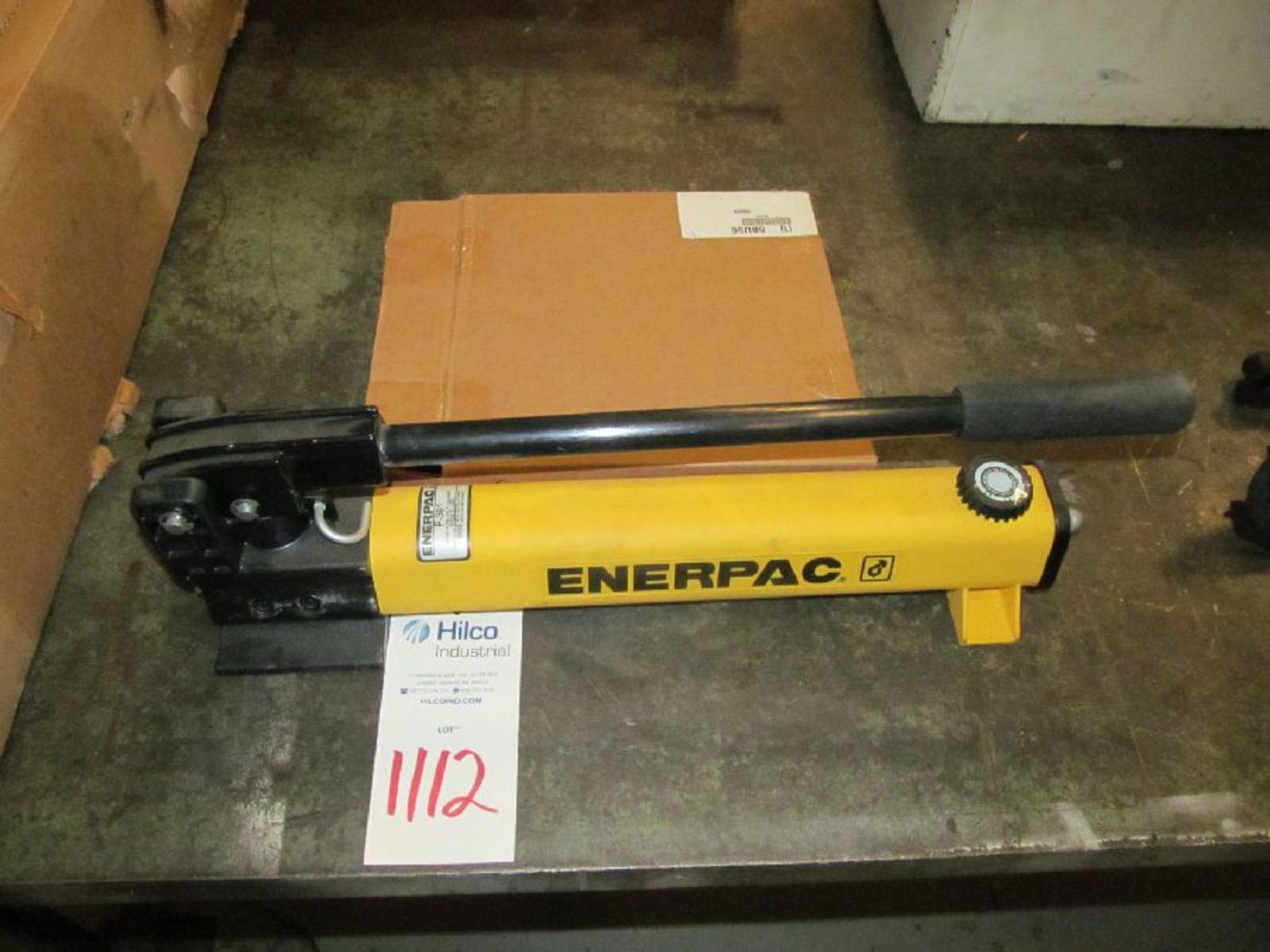 Enerpac Model P391 Manual Hydraulic Pump, (Loc. F14)