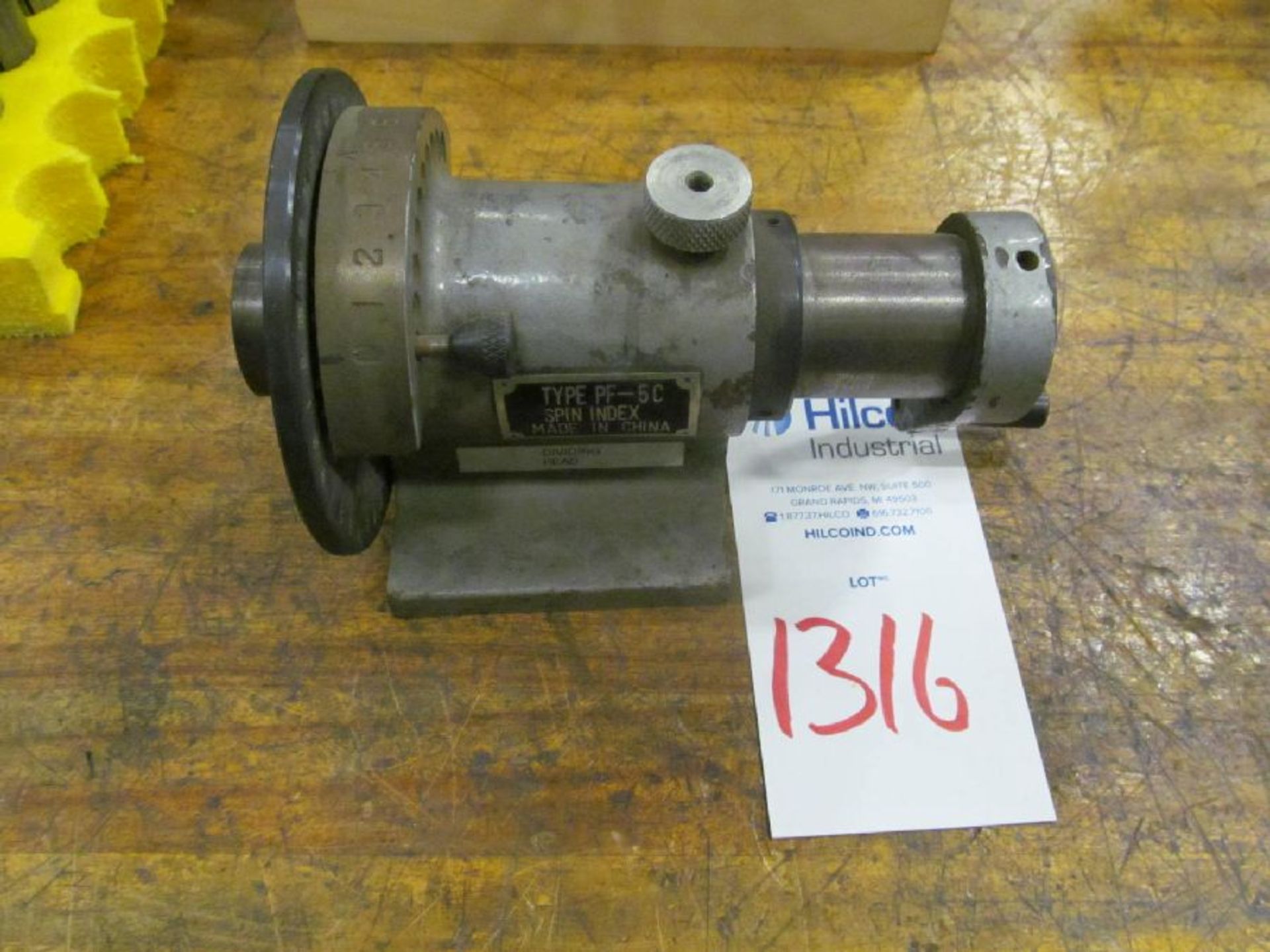 Model PF-5C Spin Fixture