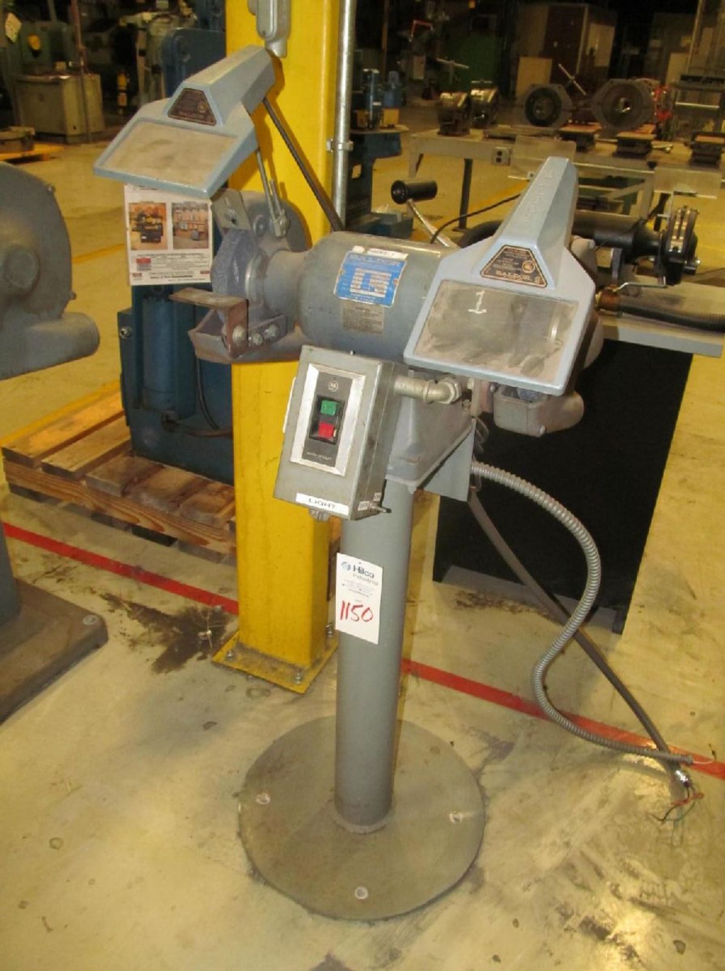 Baldor Model 8252W 8" Pedestal Grinder