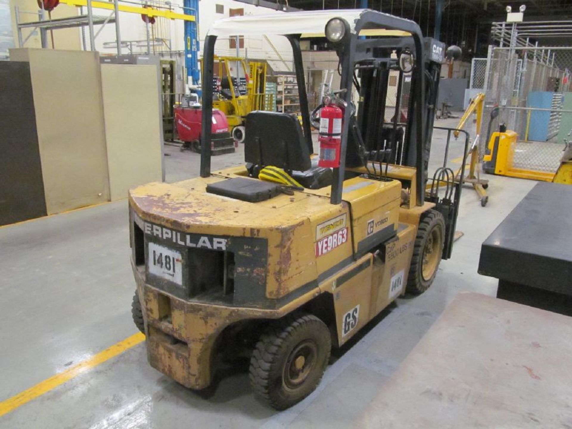 Caterpillar Model VC60D 6,000 Lb Capacity Forklift Truck - Image 2 of 2