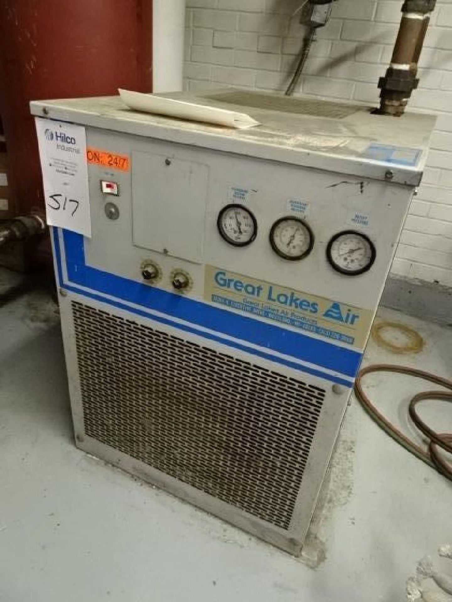 Great Lakes Air Model GRF-100 1/2 HP Refrigerated Air Dryer - Image 2 of 3