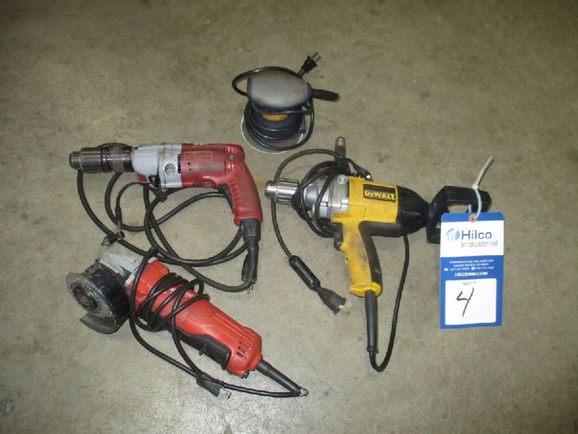 Lot of (4) Electric Hand Tools