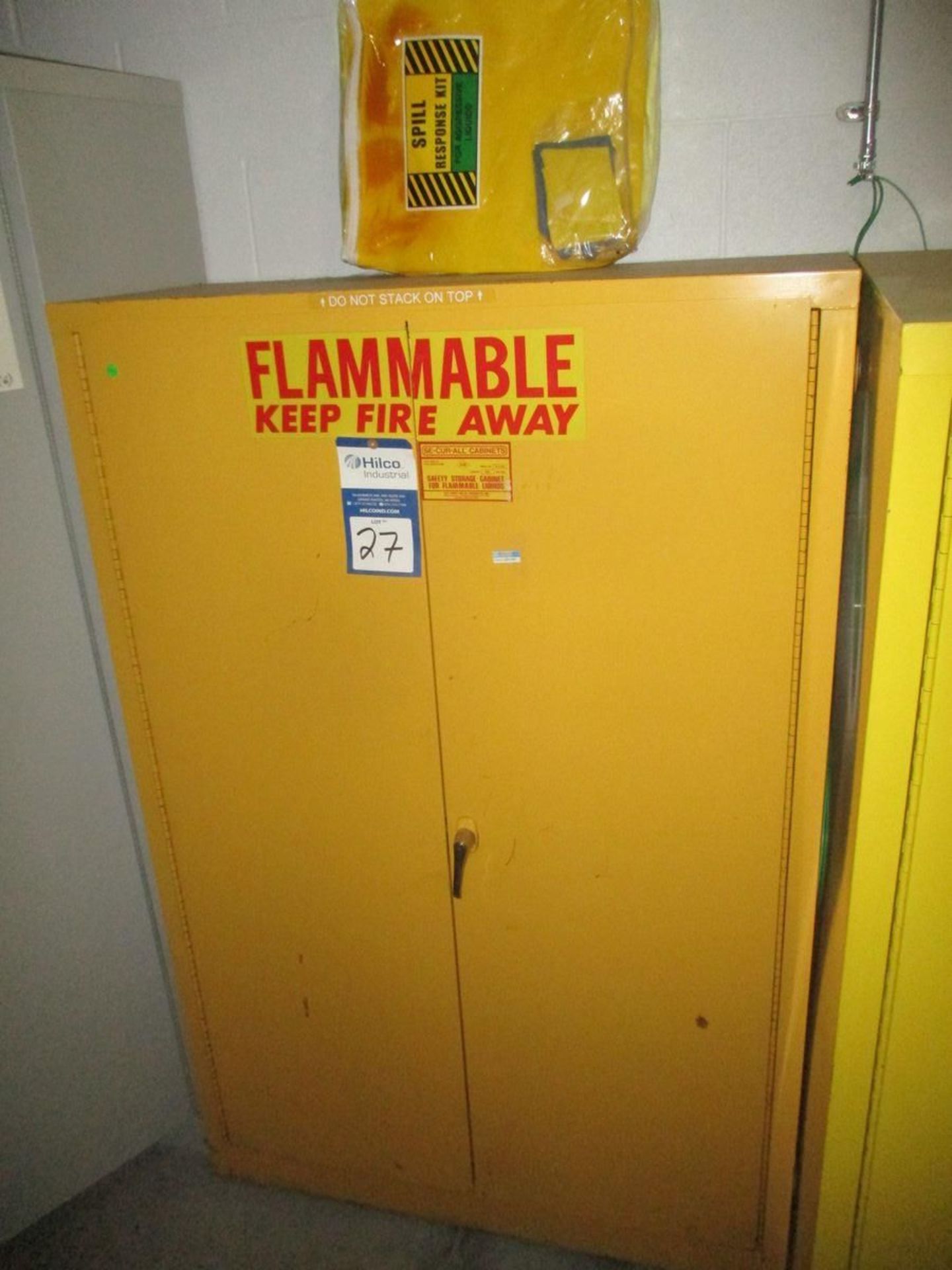 Securall Model A145 45 Gallon Flammable Liquid Safety Storage Cabinet - Image 2 of 5