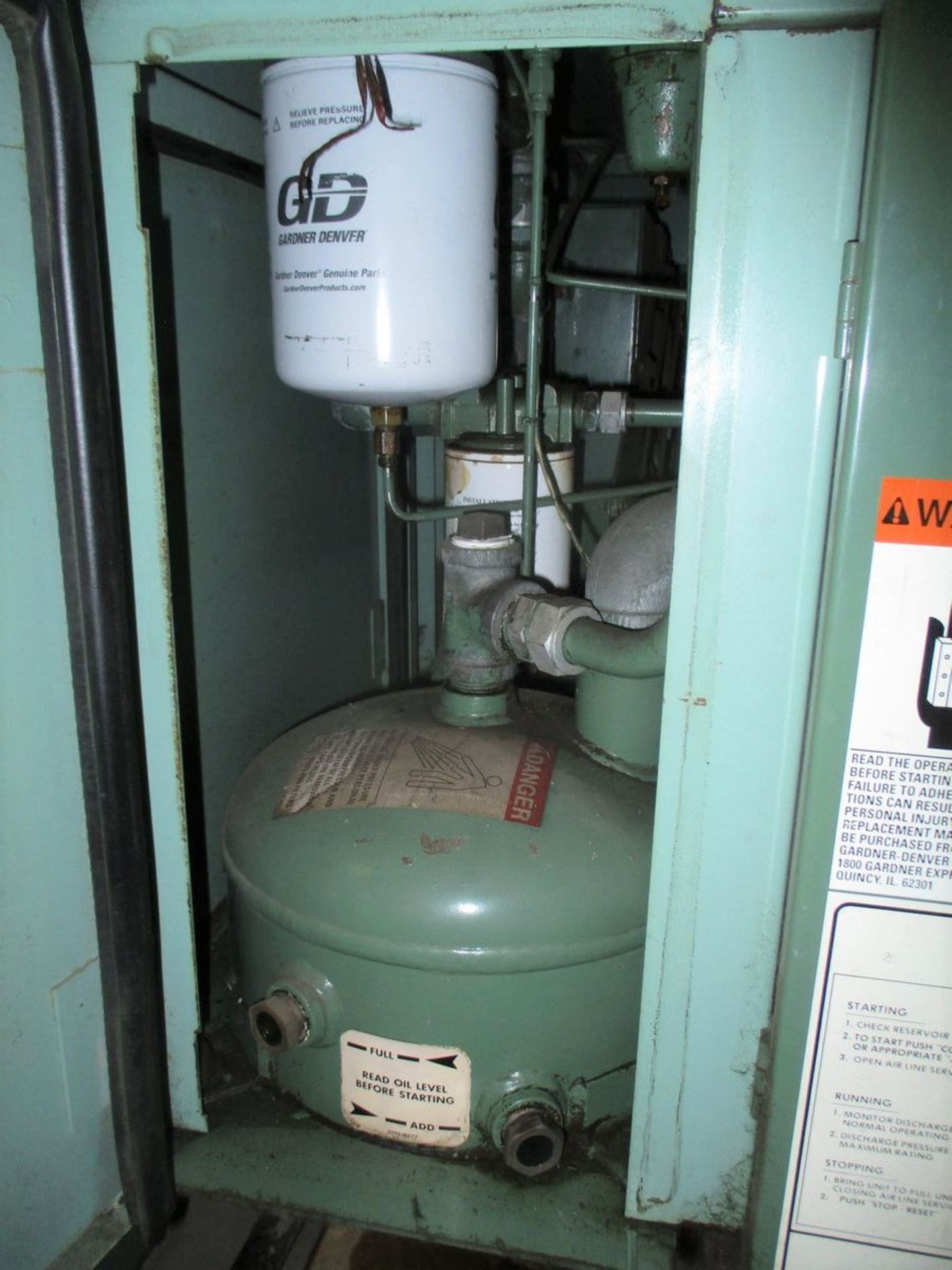 Gardner Denver 25 HP Air Compressor - Image 7 of 7