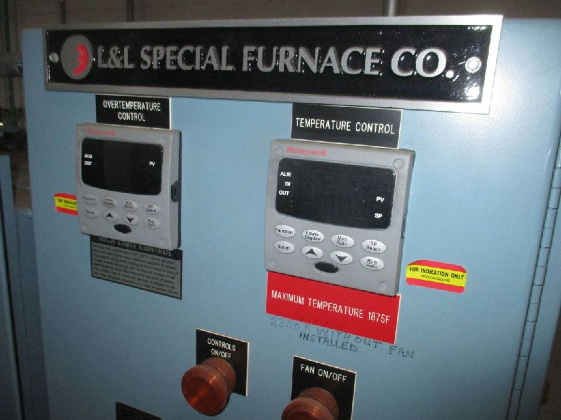 L & L Special Furnace Co. Model XLE248-FD36-01-G718-480R3K-F06 Precision Electric Box Furnace - Image 12 of 12