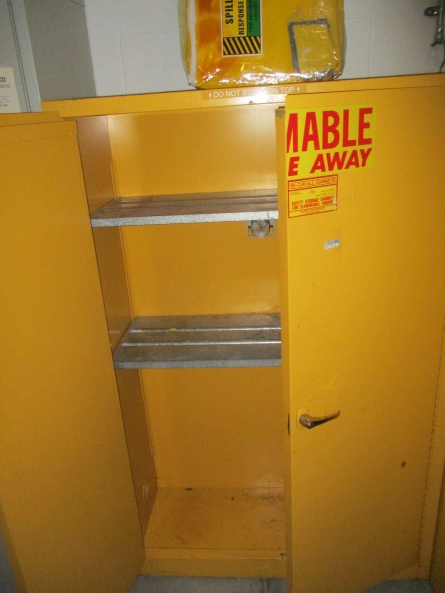 Securall Model A145 45 Gallon Flammable Liquid Safety Storage Cabinet - Image 3 of 5