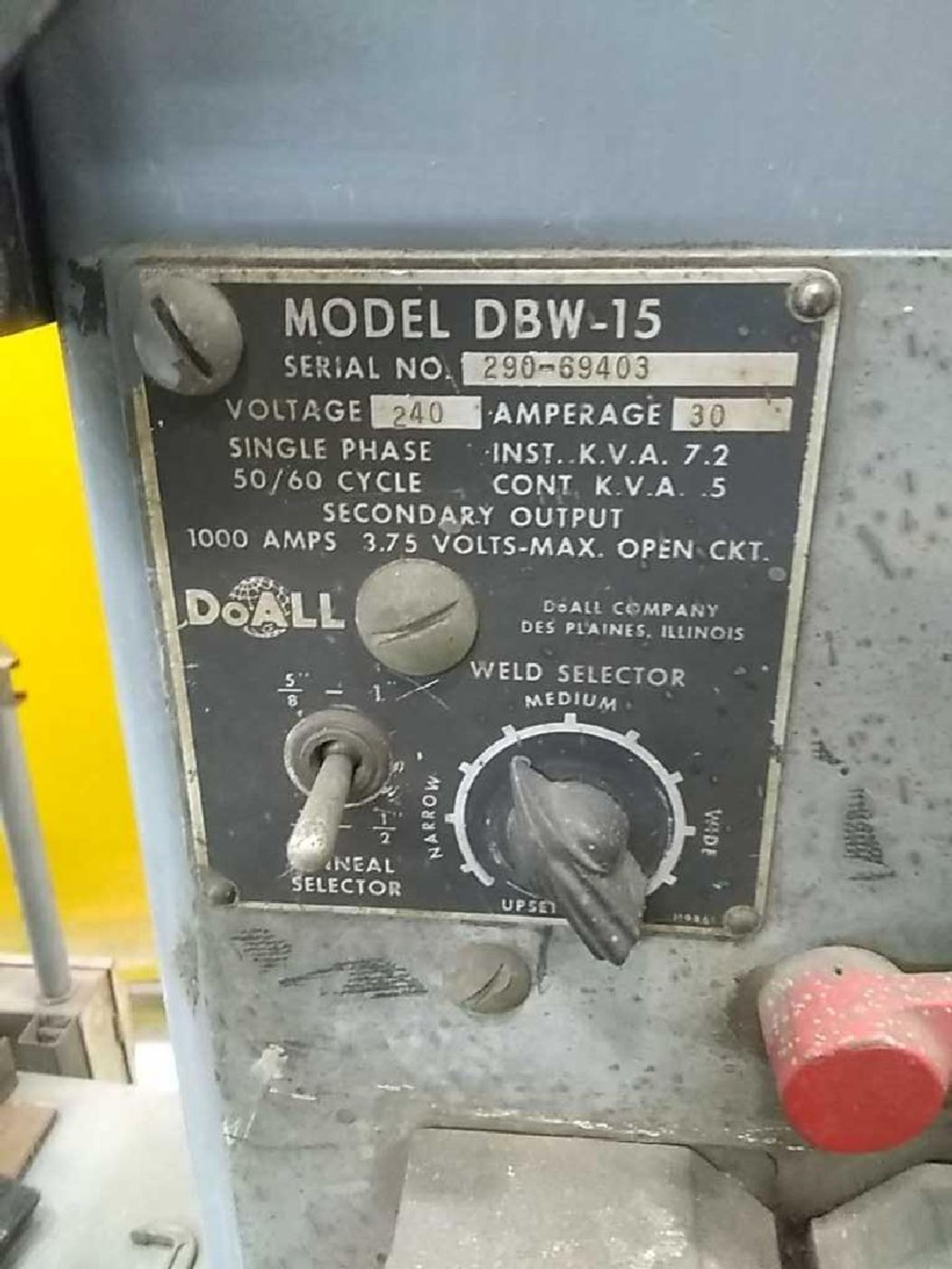 DoAll Model 1612 - Image 18 of 24