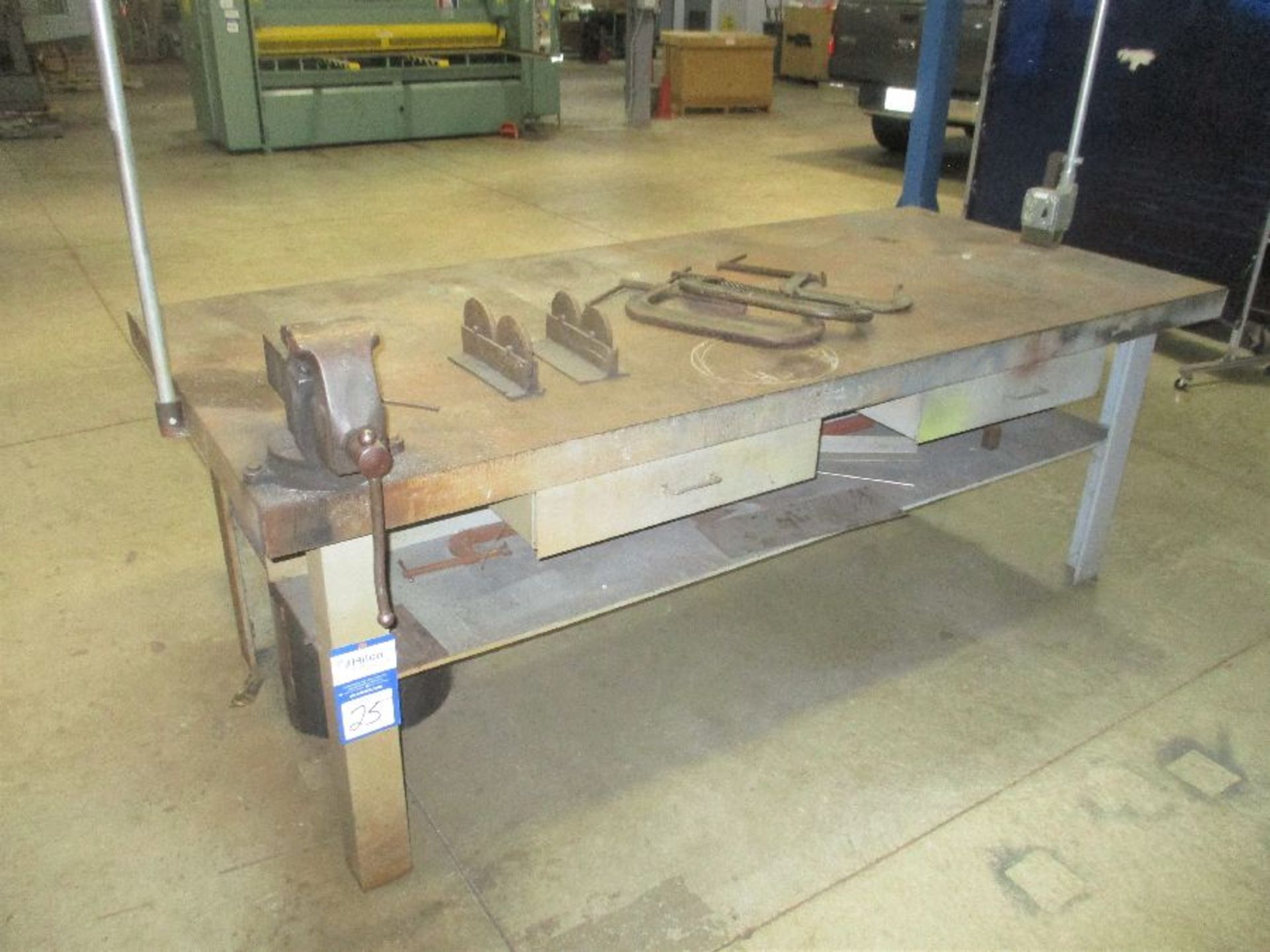 Steel Shop Table