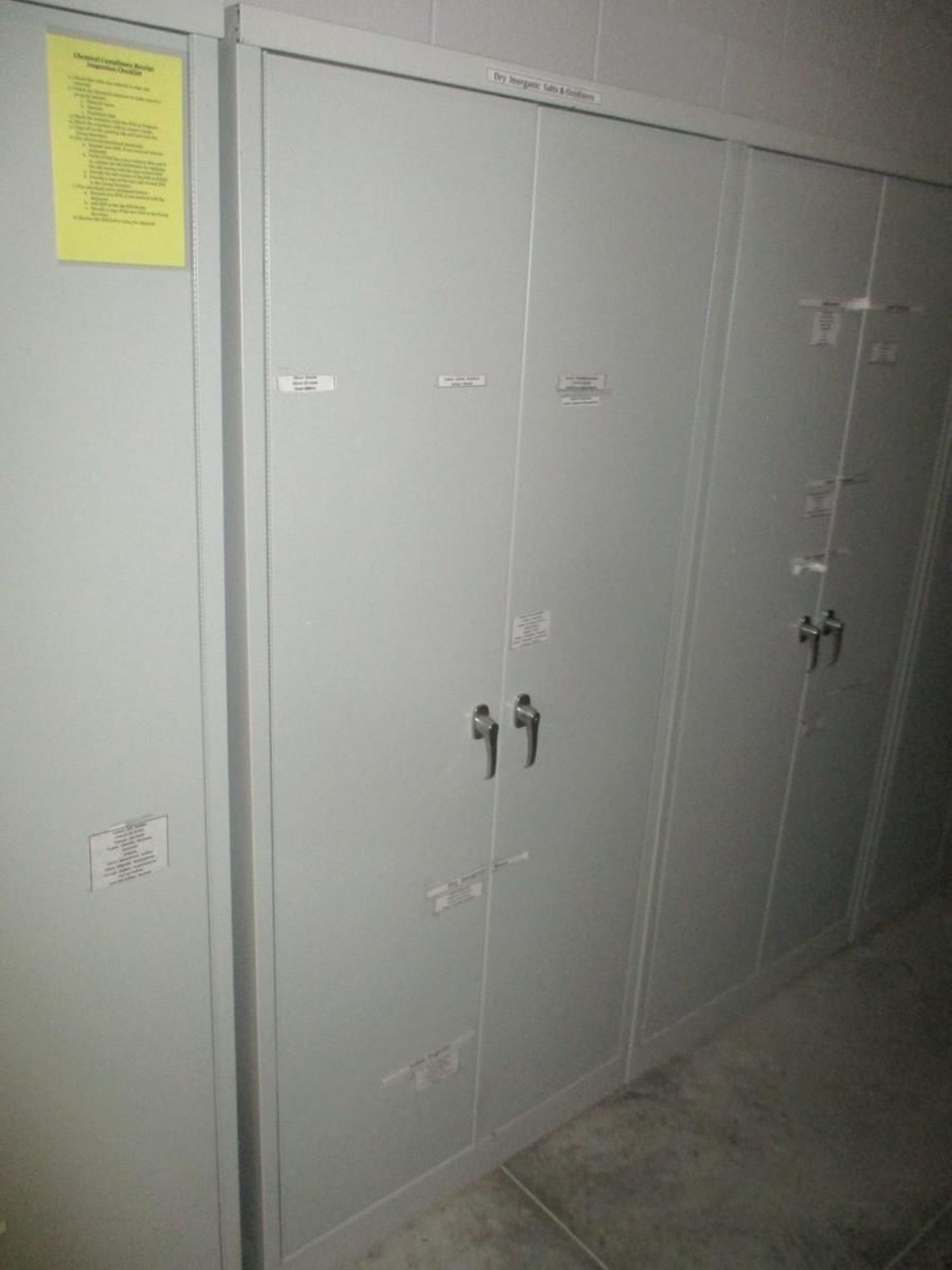 36"" W x 18"" D x 78"" H Steel Storage Cabinets - Image 2 of 8