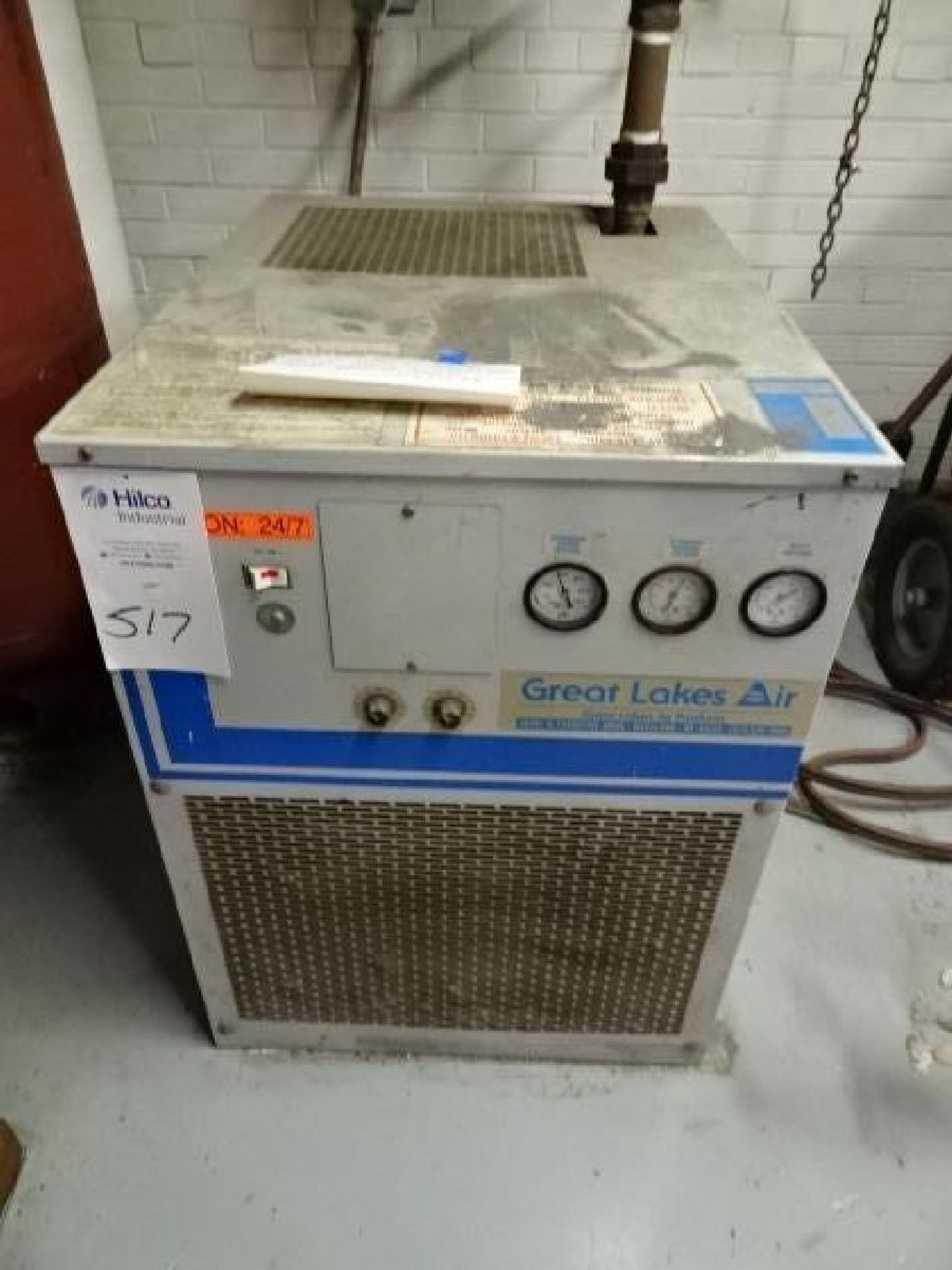 Great Lakes Air Model GRF-100 1/2 HP Refrigerated Air Dryer