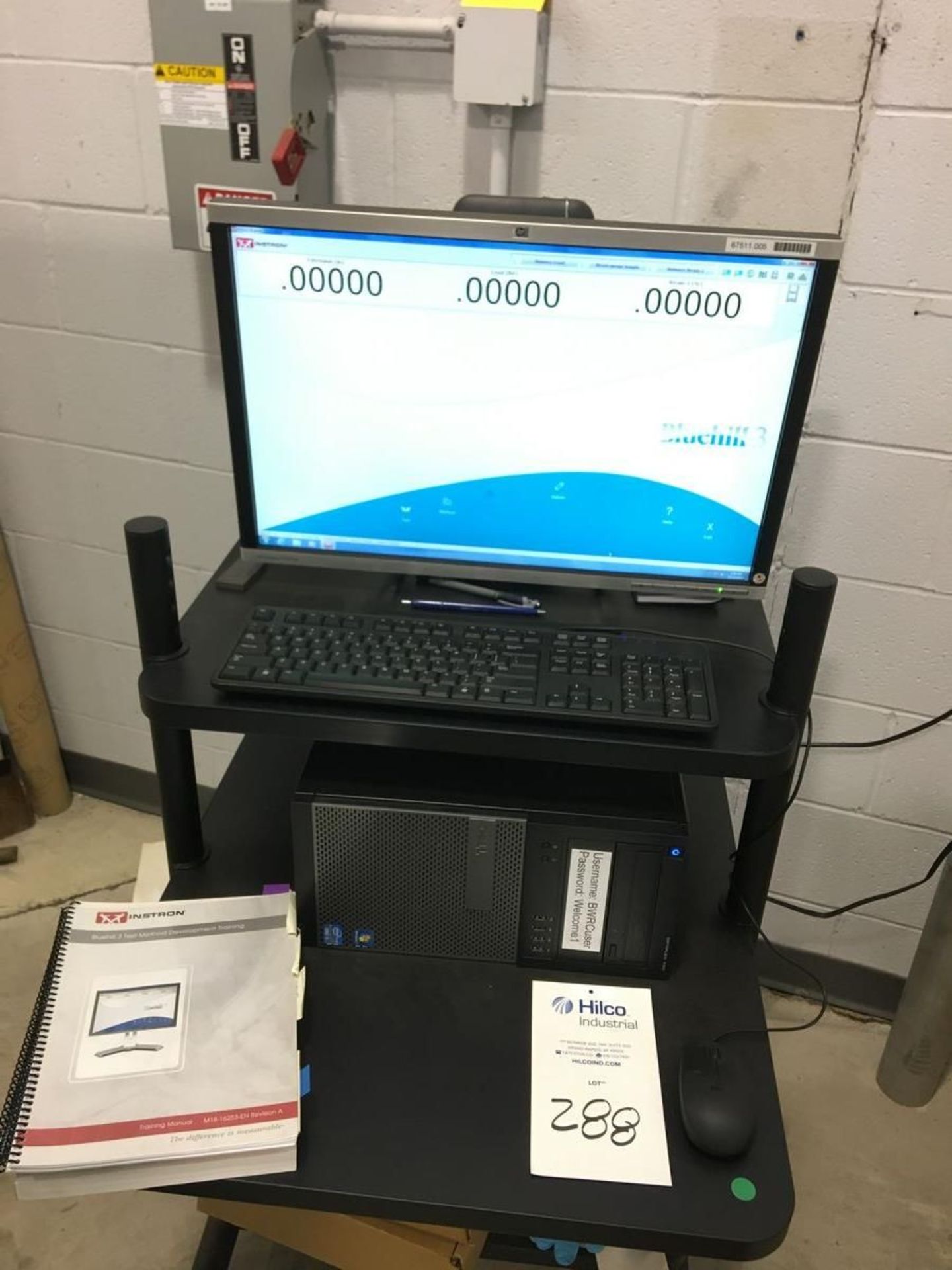 Instron Model 33R4206 Universal Tensile Tester - Image 3 of 11