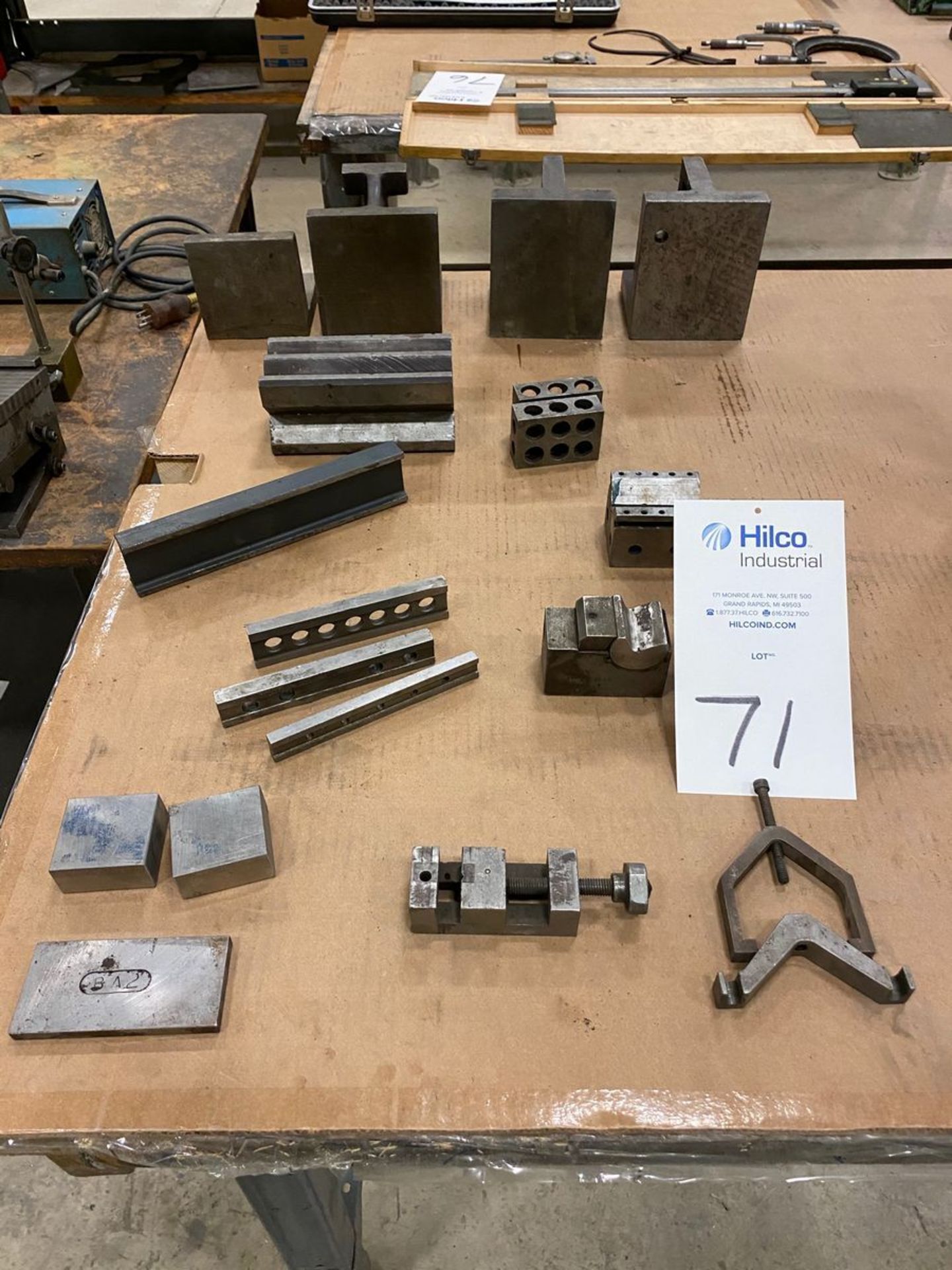 Lot of Misc. Precision Blocks An Angle Plates - Image 2 of 2