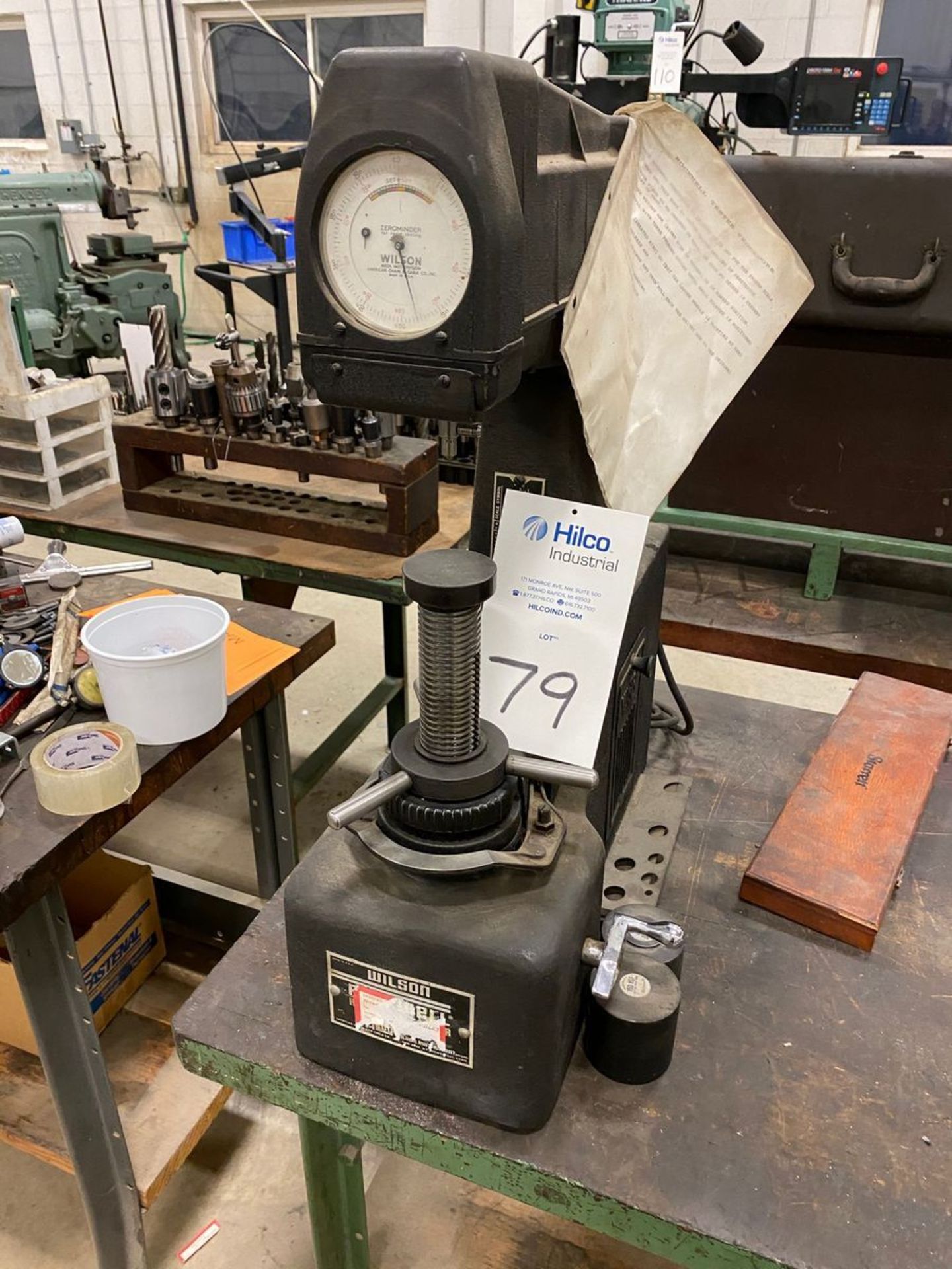 Wilson Model 3JRARB Hardness Tester