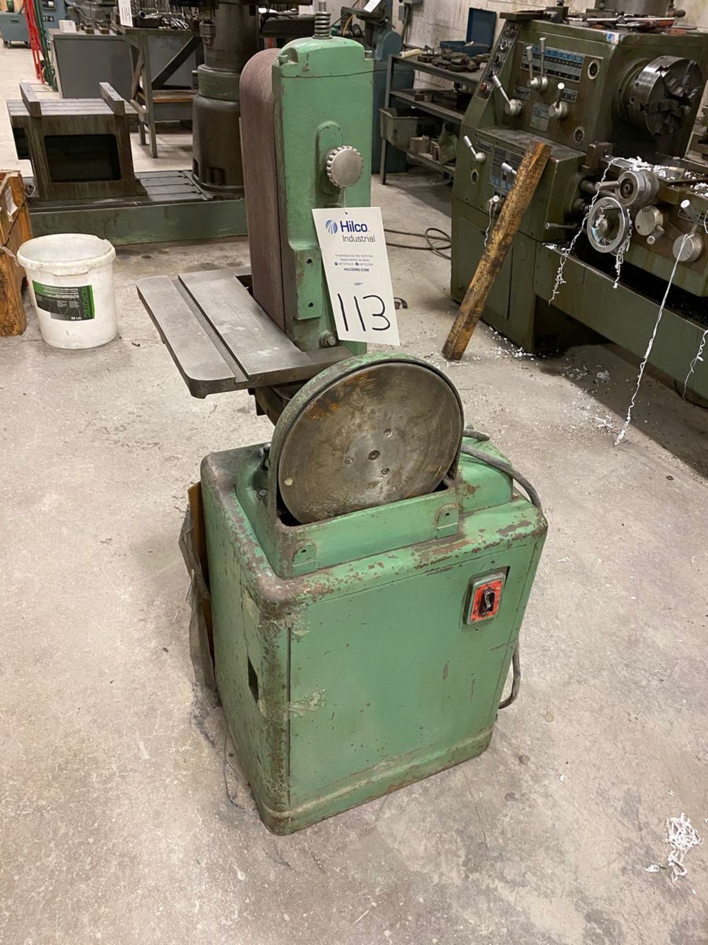 Combination Disc And Belt Sander