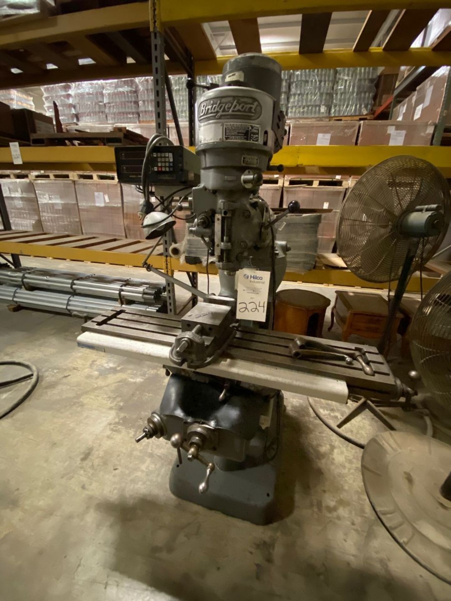 Bridgeport J Head Vertical Milling Machine