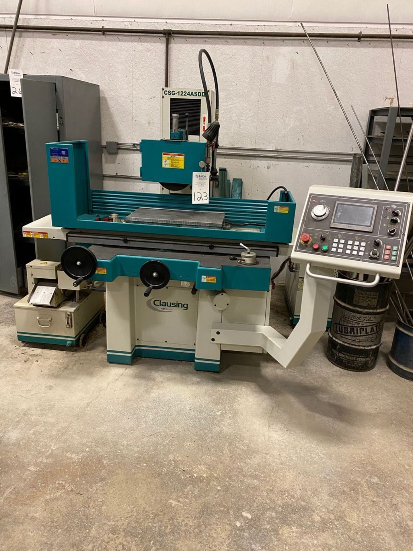 Clausing Model CSG-1224ASDIII 12" x 24" Automatic Surface Grinder