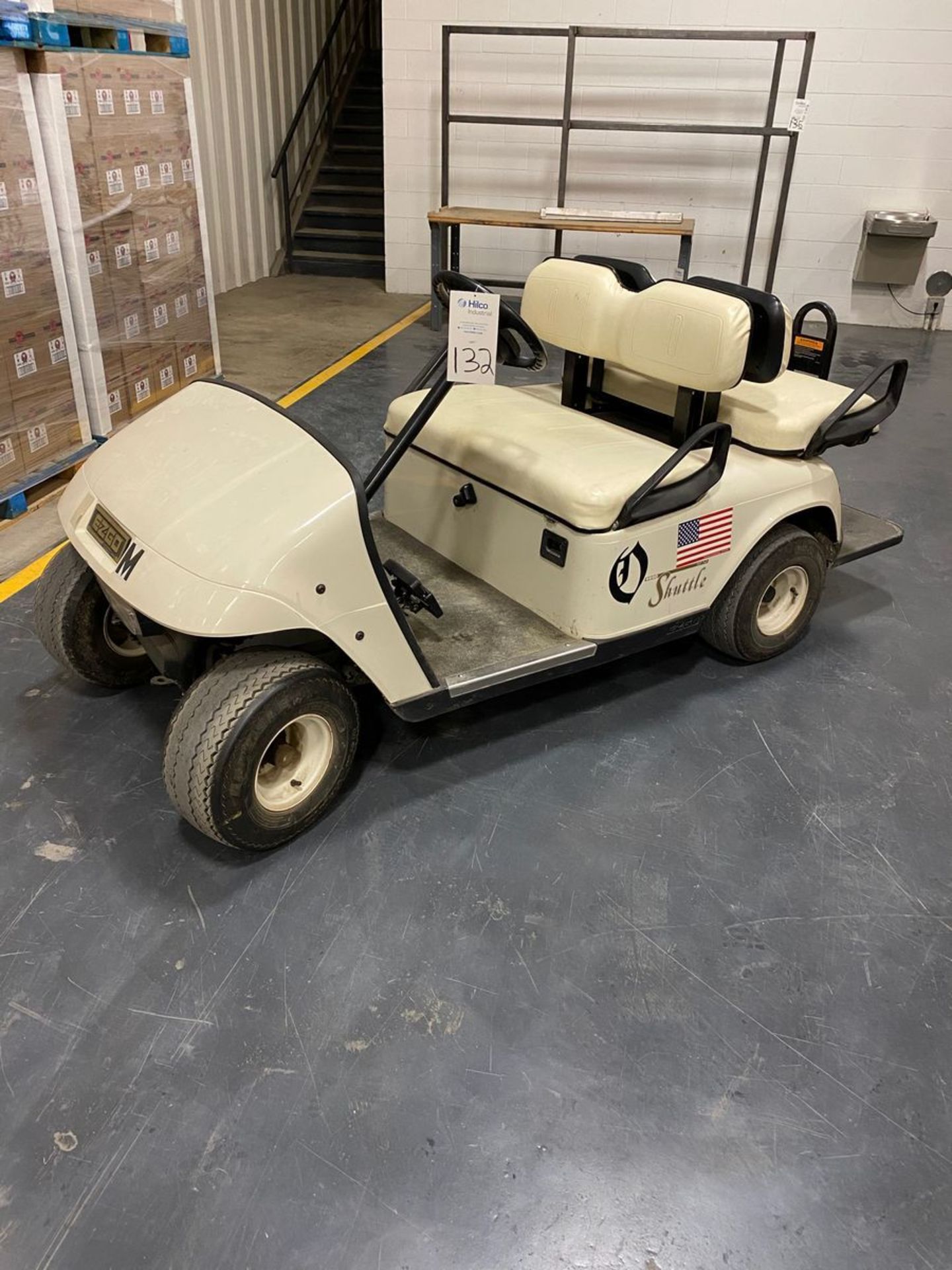 EZ Go Textron Electric Shop Golf Cart - Image 2 of 2