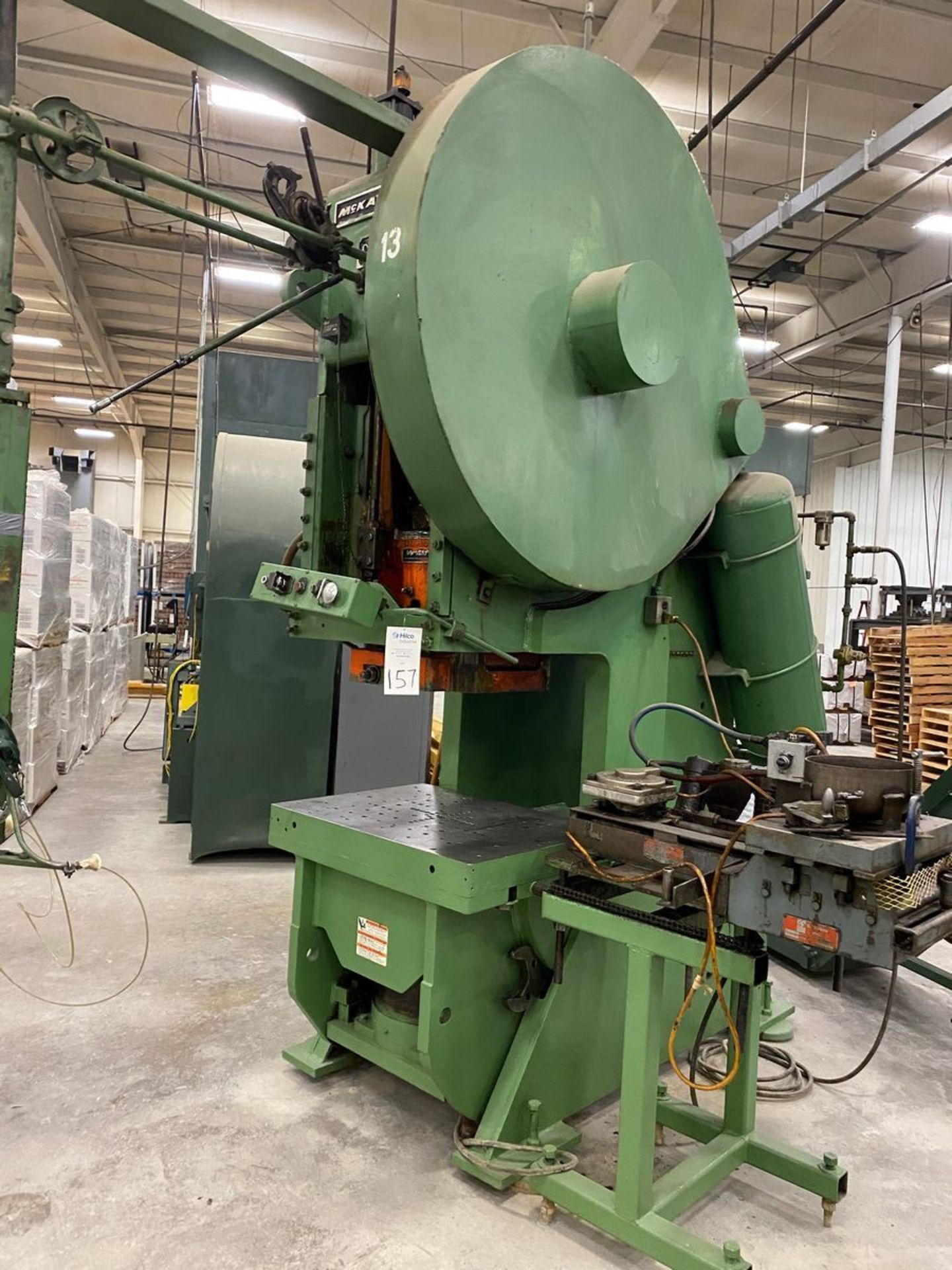 McKay Model G-110-1 110 Ton Gap Frame Press