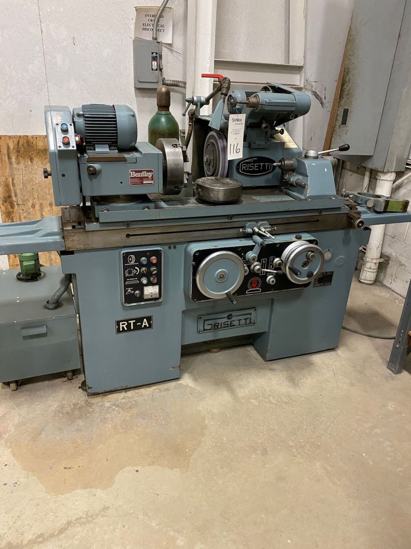 Grisetti Model RT/A-600 Cylindrical Grinder