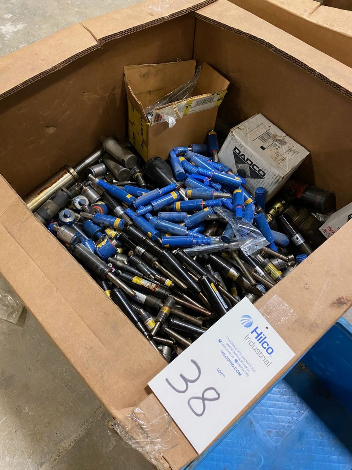 Lot of Die Cylinders In Box