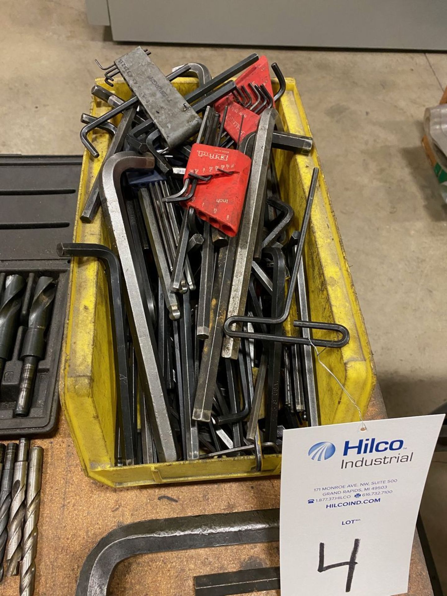 Lot of Allen Wrenches, Drills, Files, Shop Support - Image 6 of 6