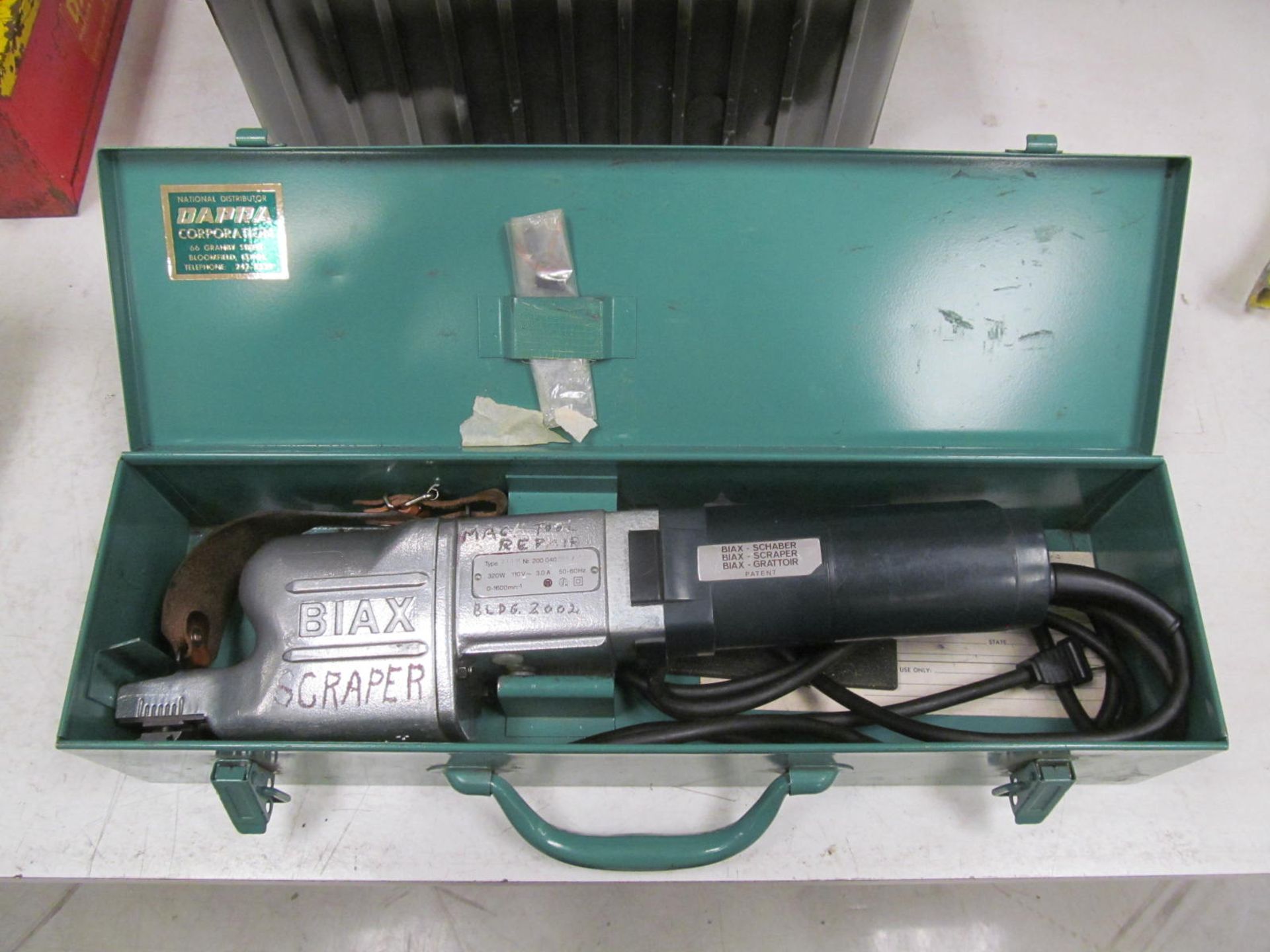 Biax Model 7 EL4 Electric Scraper