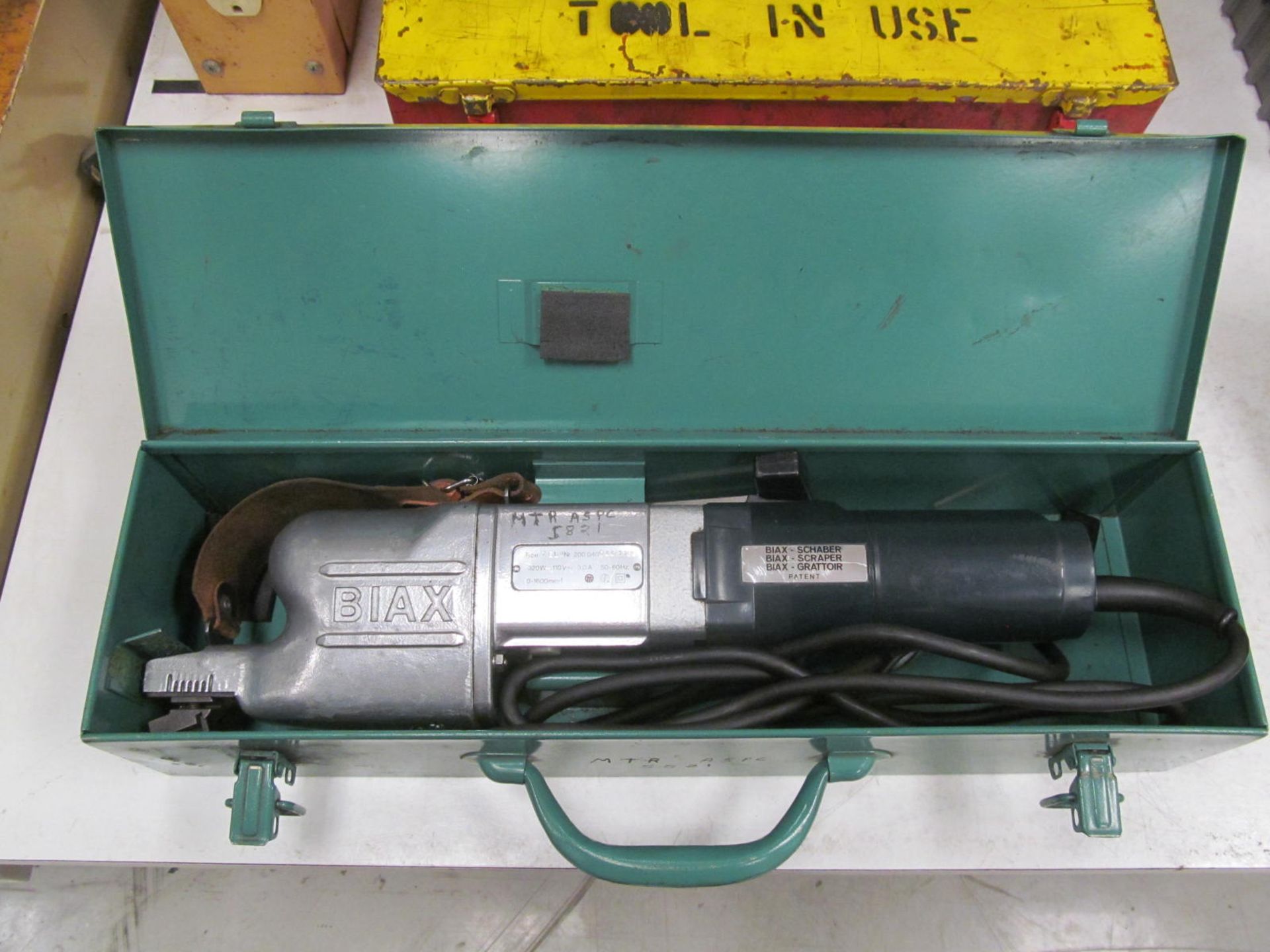 Biax Model 7 EL4 Electric Scraper