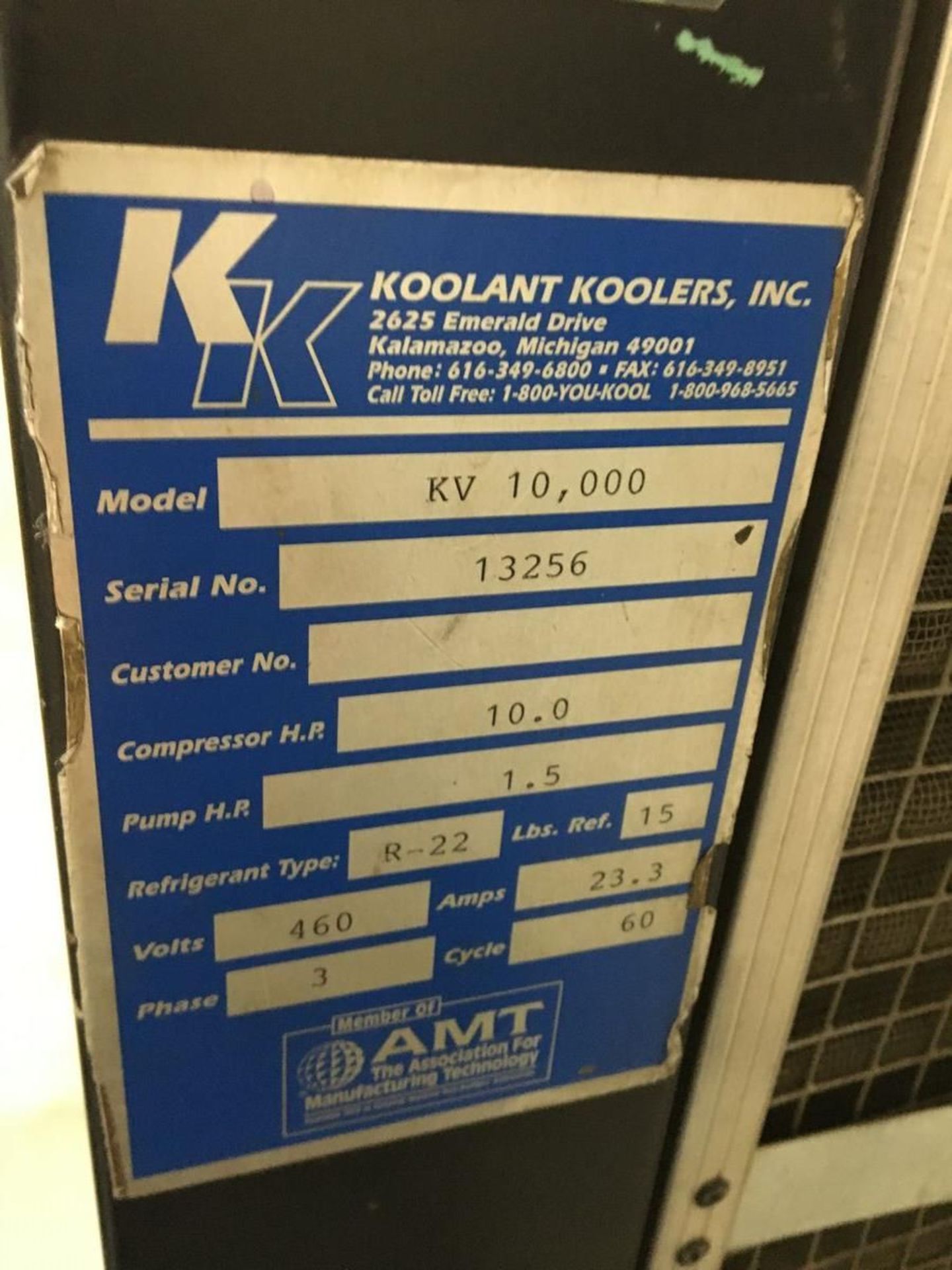 Koolant Kooler Model KV 10,000 Chiller - Image 2 of 6