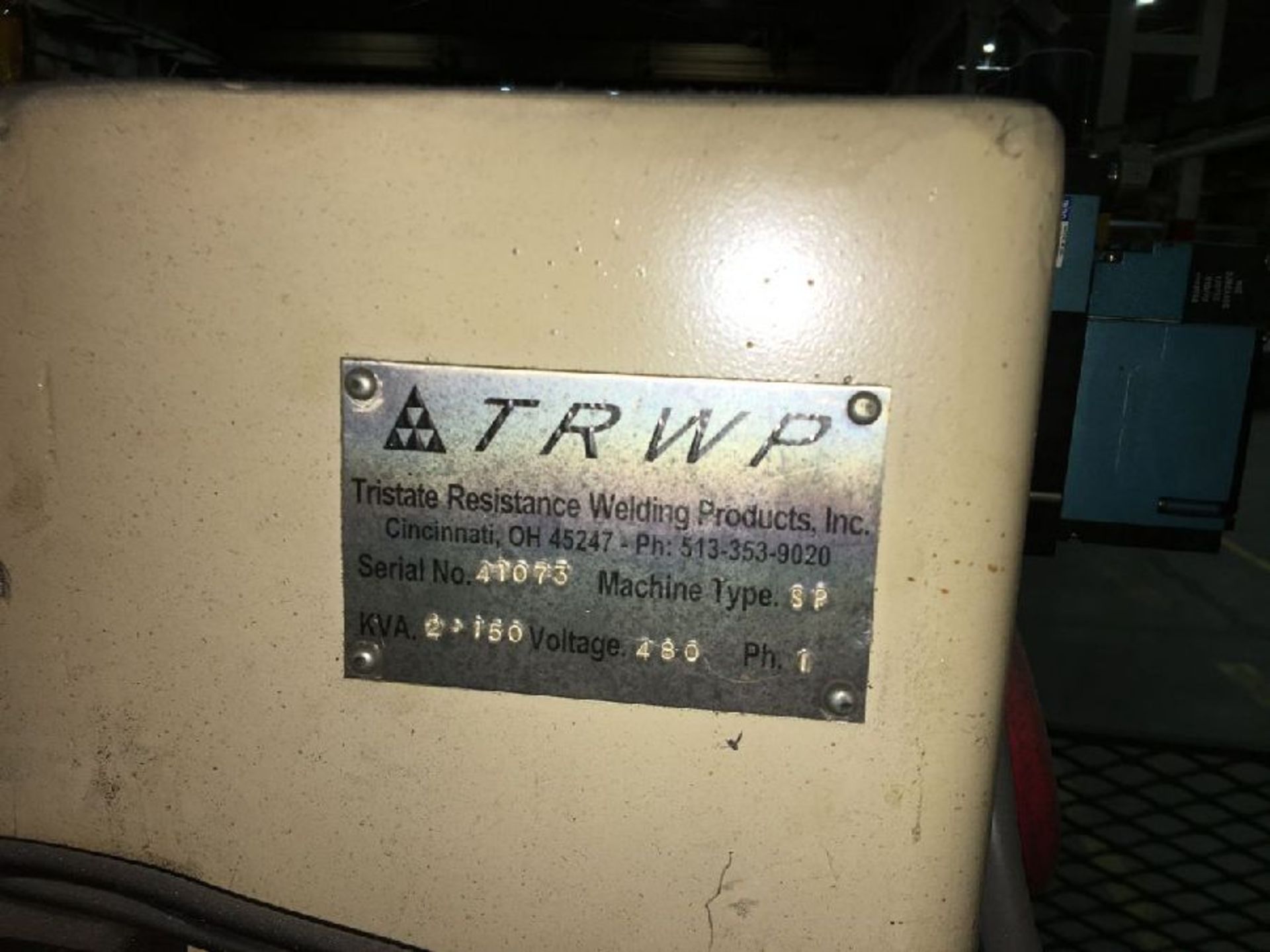 Tristate Type SP Two Station Spot Welder - Image 6 of 9